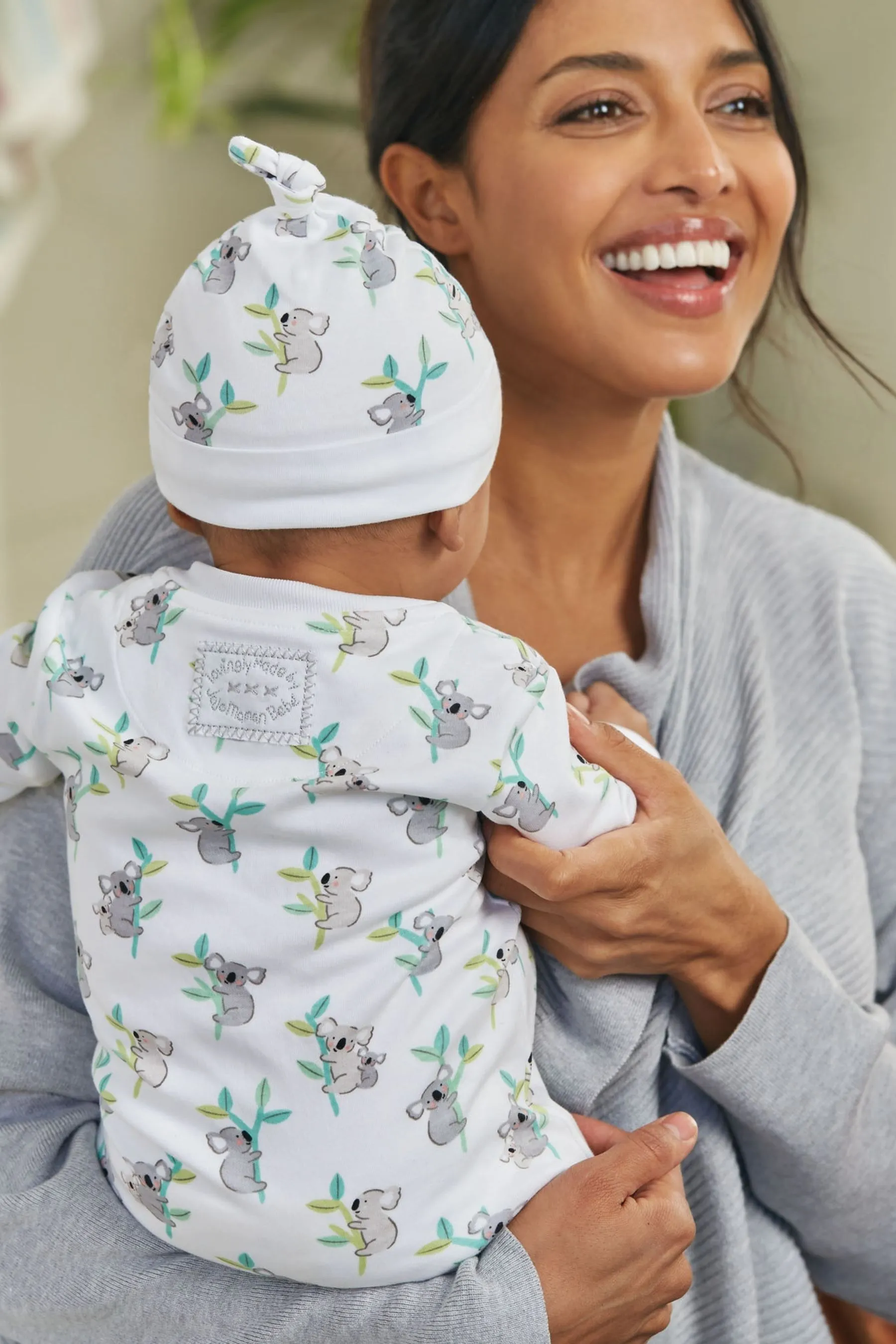 JoJo - Maman Bébé Stampa Cappello da Neonati cotone    