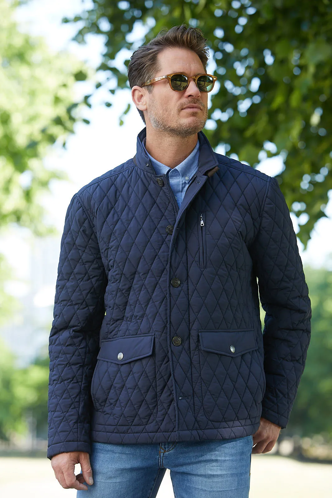 Jupiter comfort fit quilted jacket