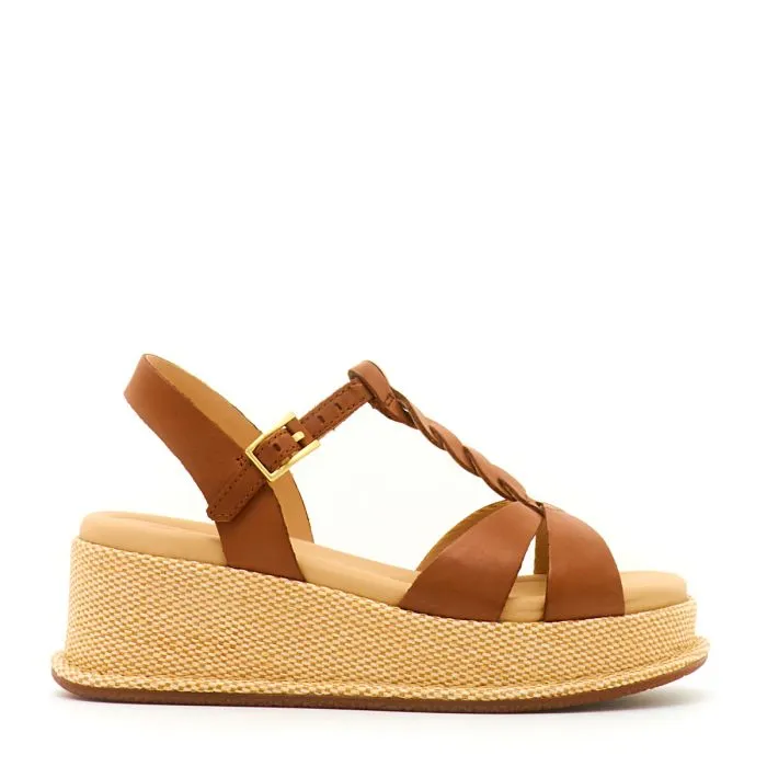 KIMMEI TWIST TAN LEATHER