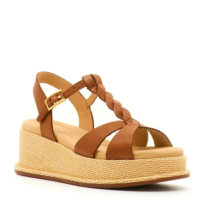 KIMMEI TWIST TAN LEATHER