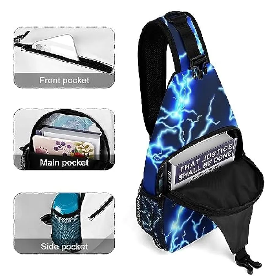 KWQDOZF Zaino a tracolla stile Borsa a tracolla Borsa a tracolla a tracolla Palestra Ciclismo Viaggio Escursionismo Zaino per uo