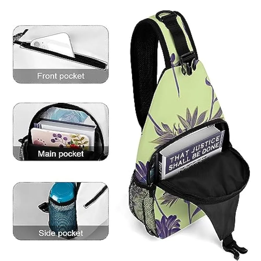 KWQDOZF Zaino a tracolla stile Borsa a tracolla Borsa a tracolla a tracolla Palestra Ciclismo Viaggio Escursionismo Zaino per uo
