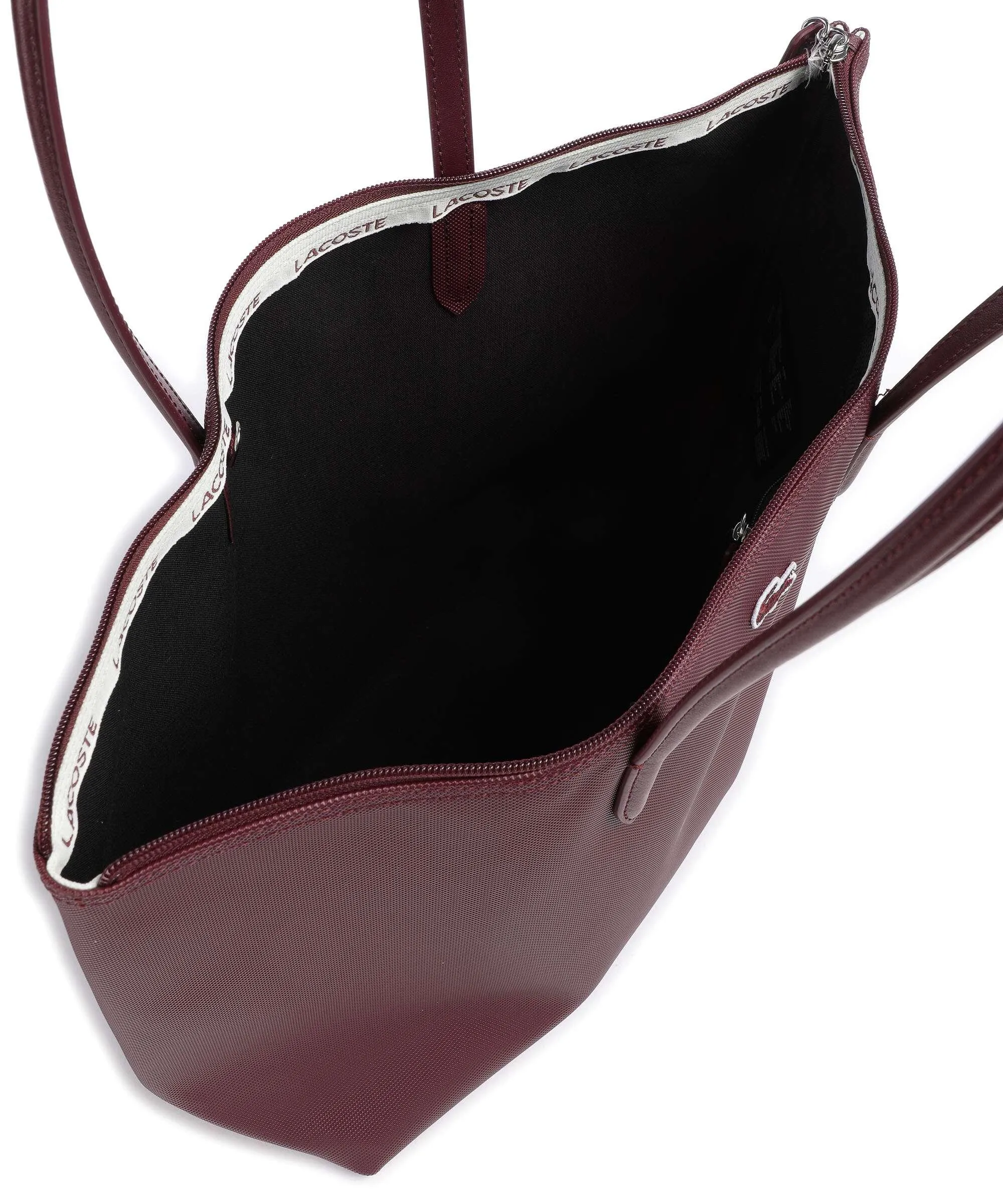  Lacoste L1212 Concept Borsa shopper plastica rosso scuro  