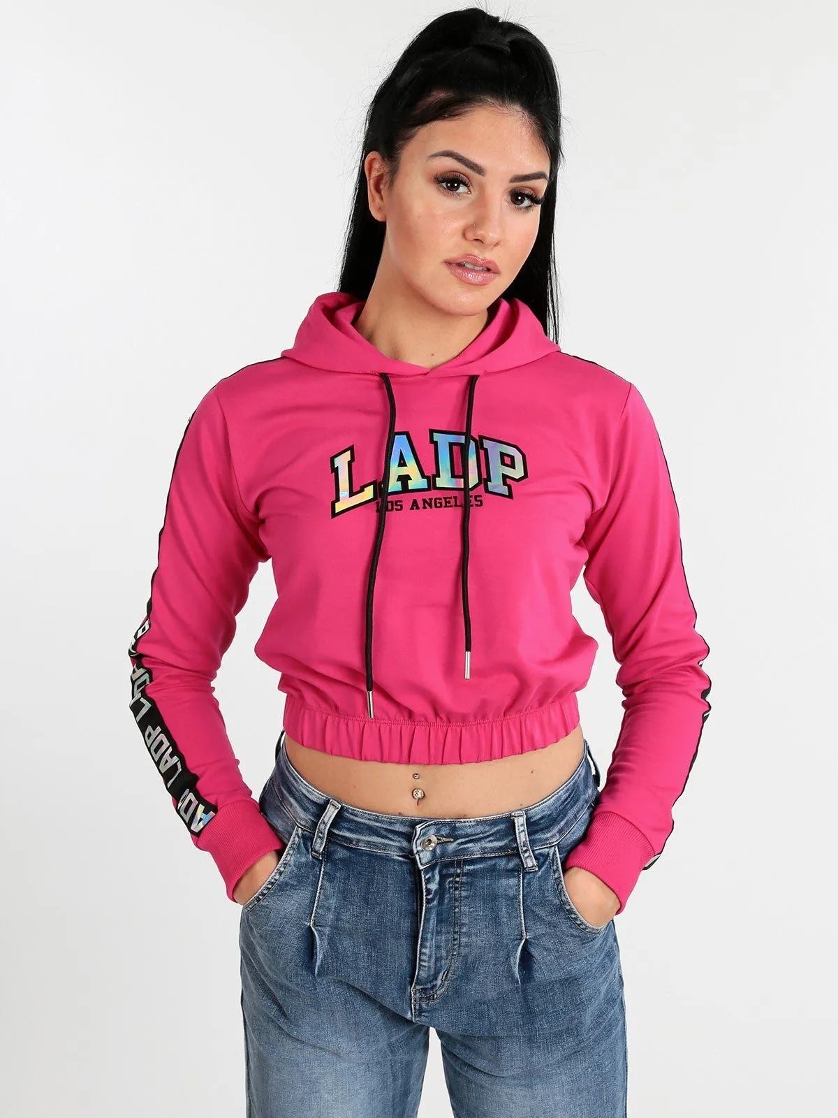 Ladp Sweat court à capuche femme
