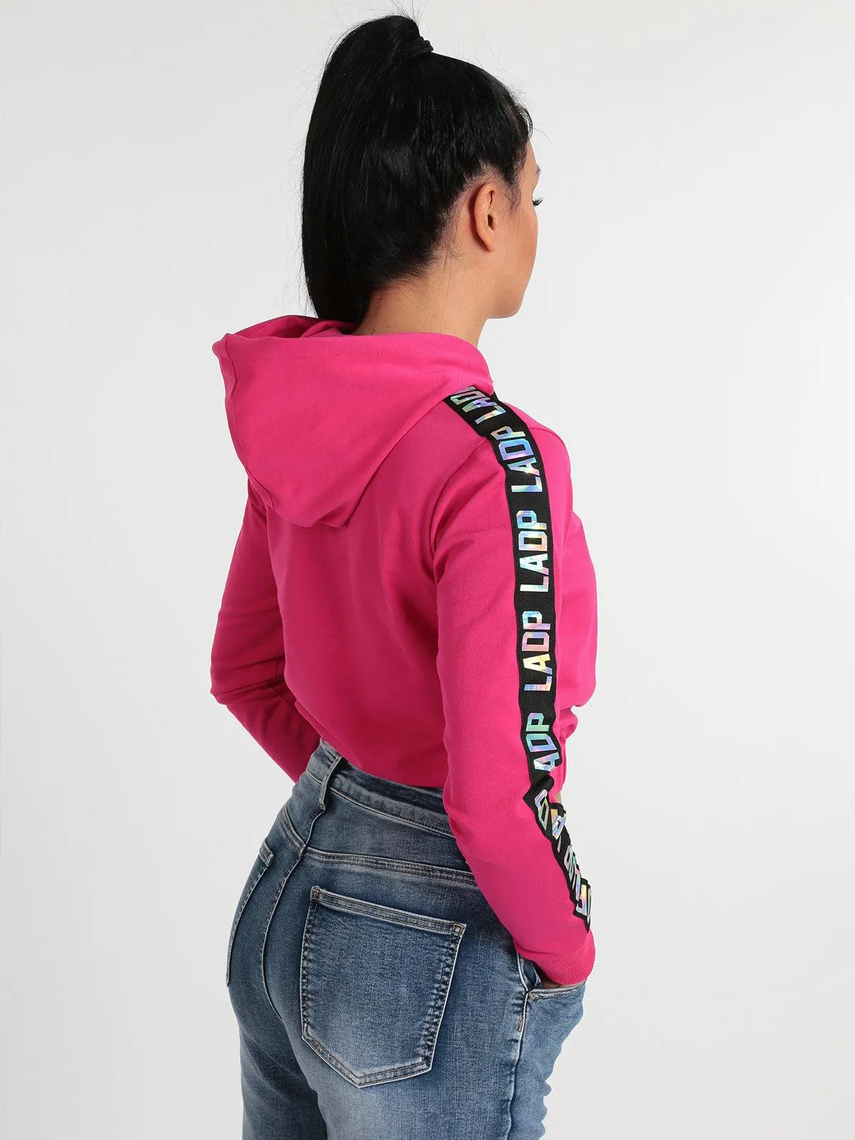 Ladp Sweat court à capuche femme