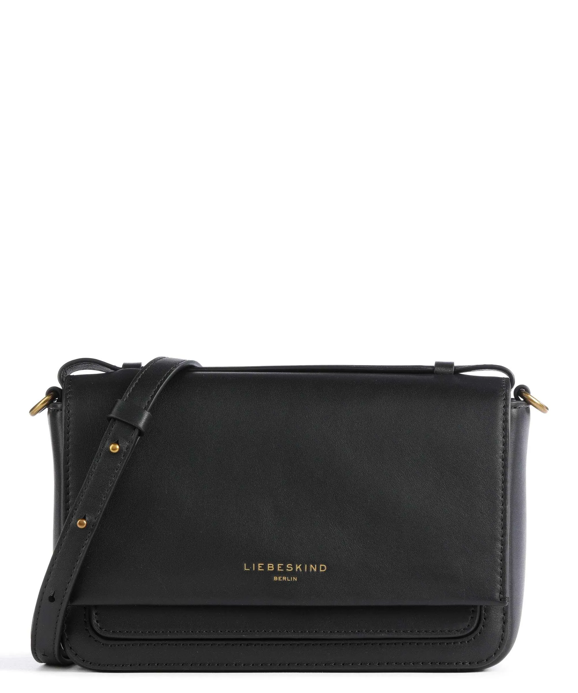 Liebeskind Lea S Borsa a tracolla pelle a grana fine nero  