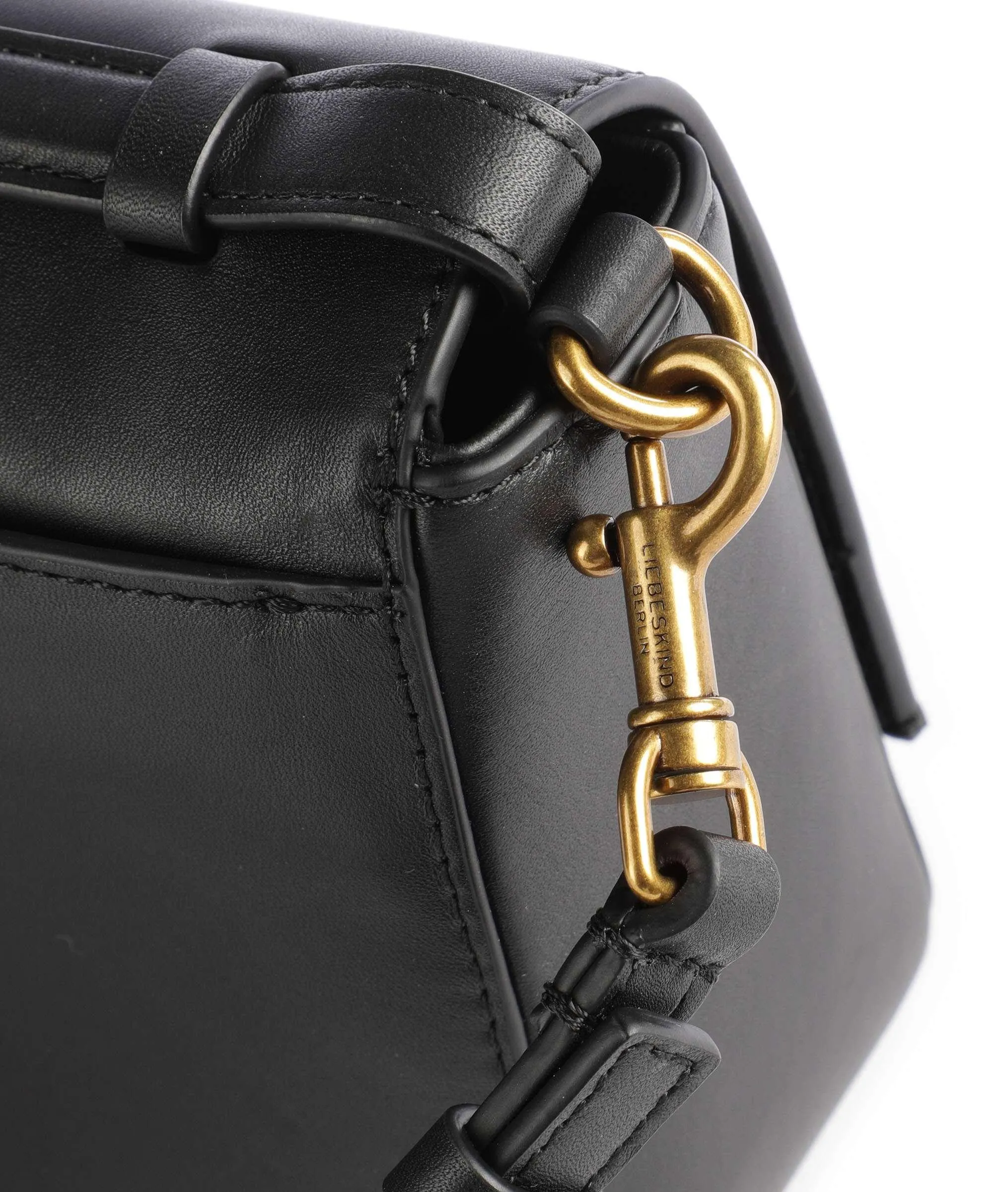  Liebeskind Lea S Borsa a tracolla pelle a grana fine nero  