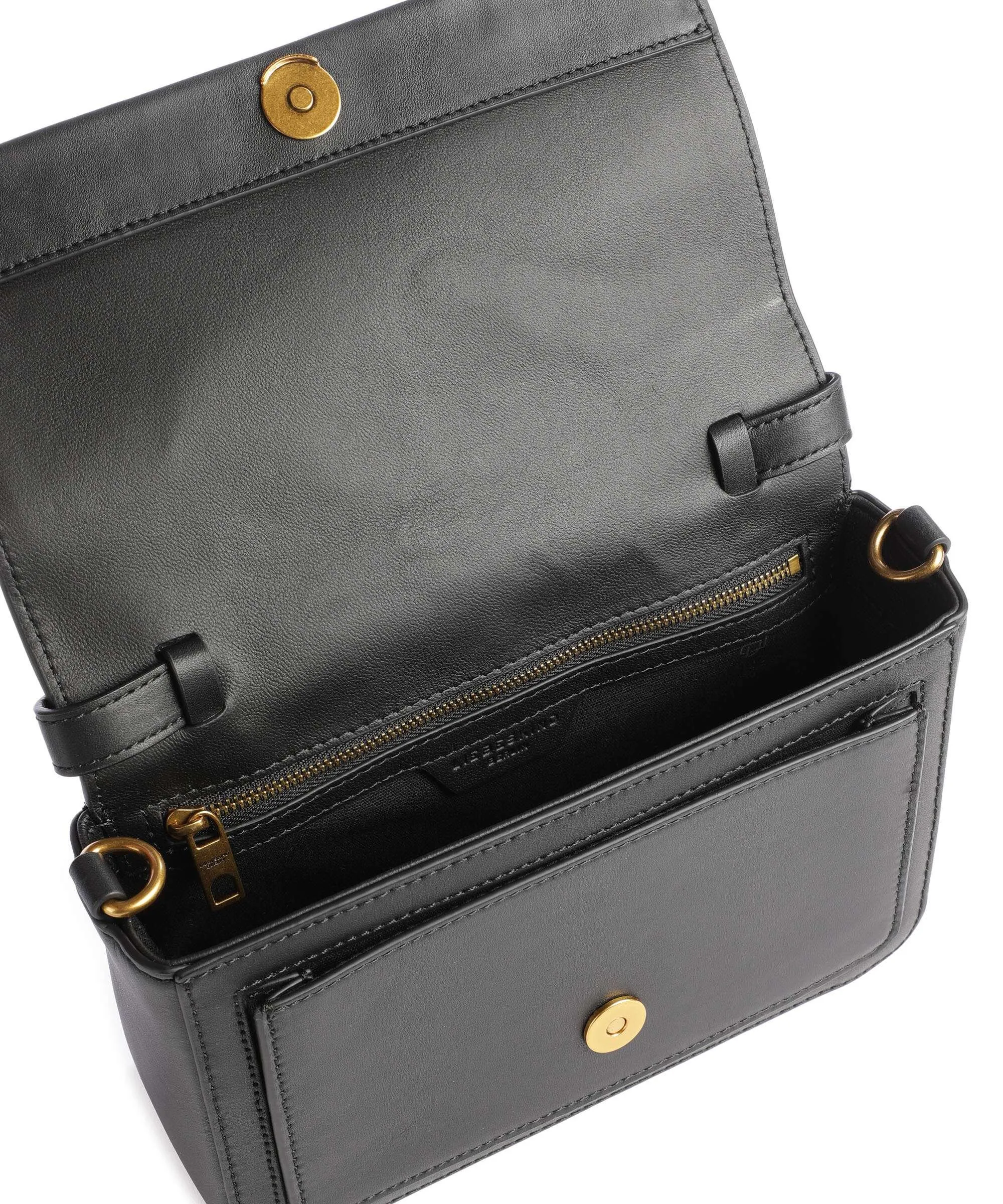  Liebeskind Lea S Borsa a tracolla pelle a grana fine nero  