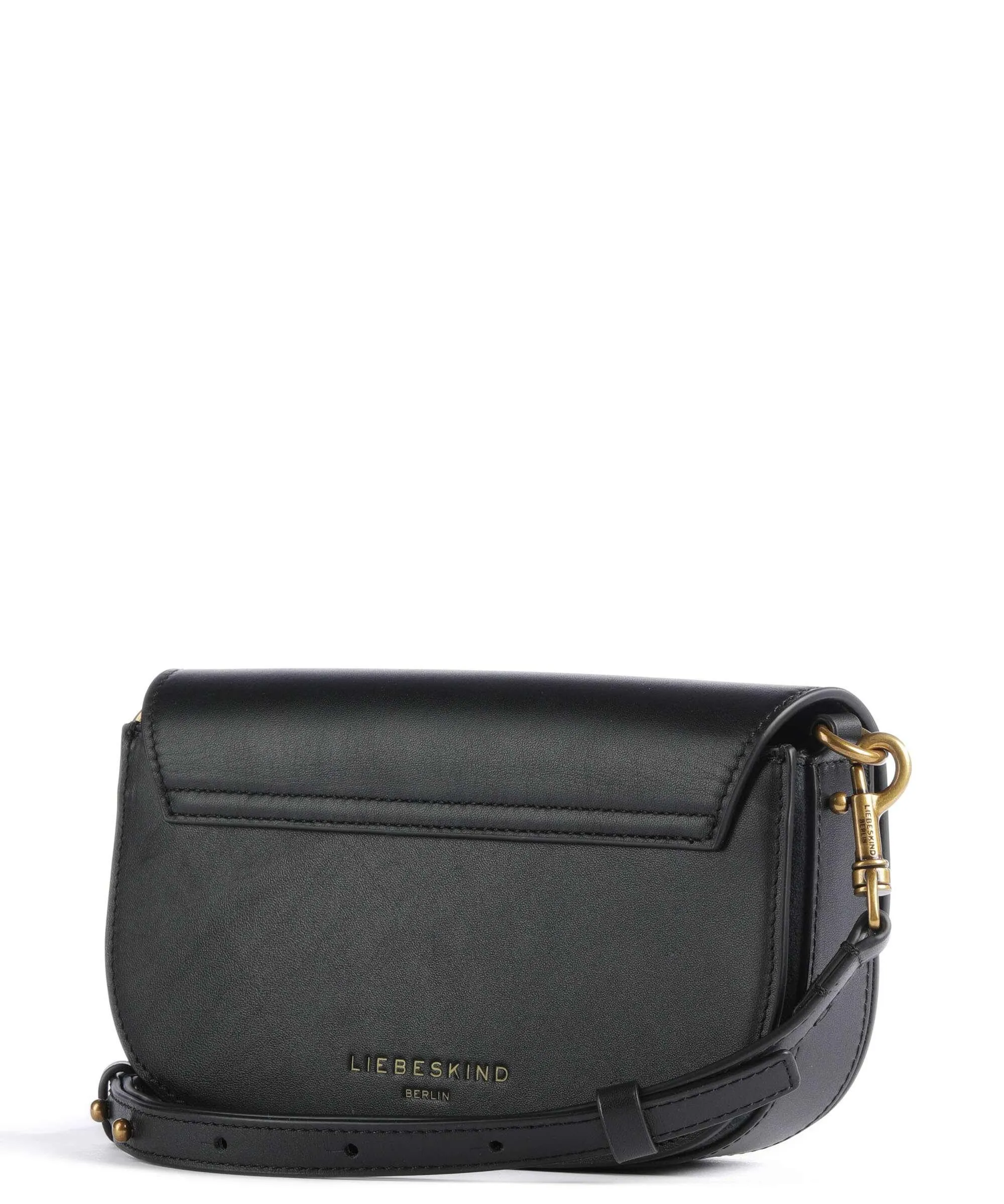  Liebeskind Viktoria TM Empire S Borsa a tracolla pelle a grana fine nero  