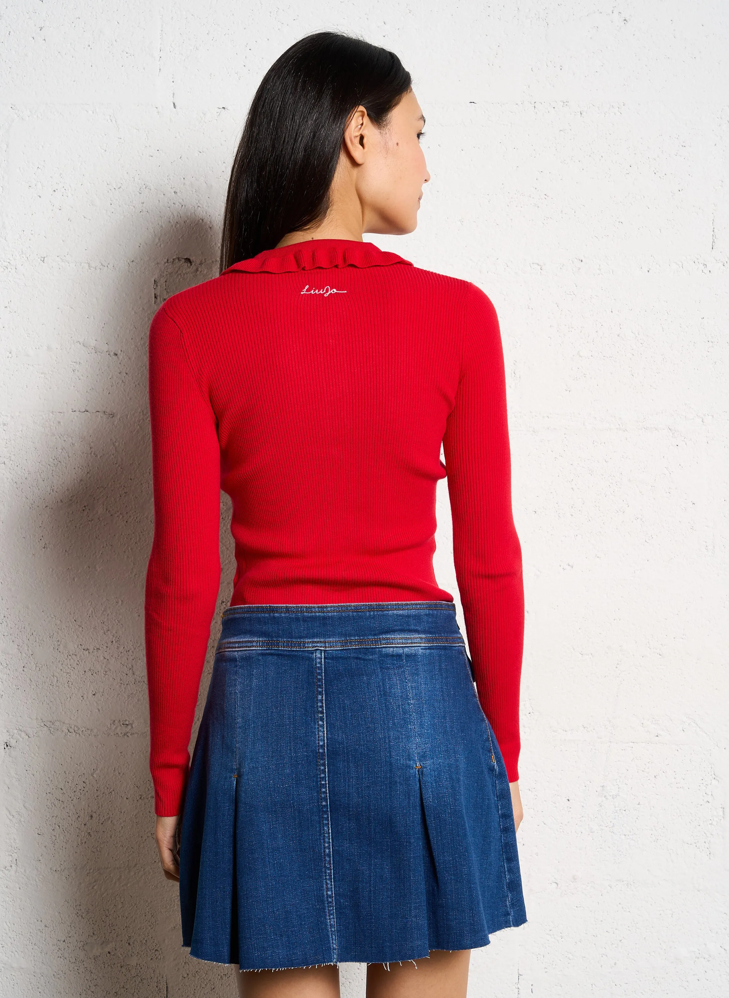  LIU JO   Cardigan con bottoni | Rosso