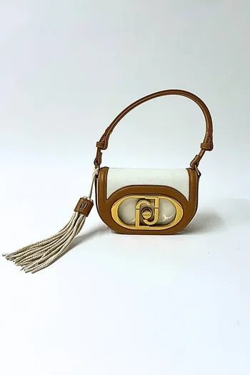 Liu Jo S Crossbody Con Patta Marrone Donna
