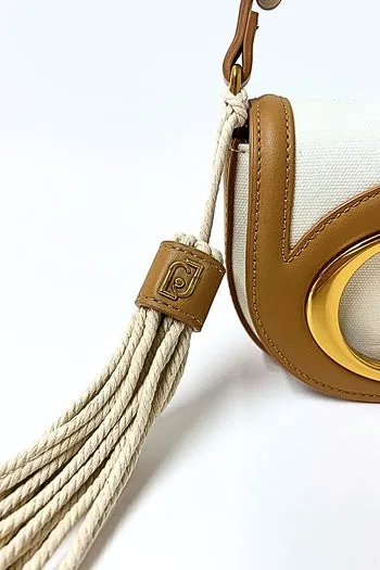 Liu Jo S Crossbody Con Patta Marrone Donna