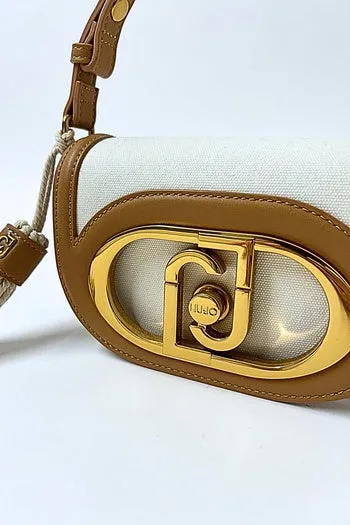 Liu Jo S Crossbody Con Patta Marrone Donna