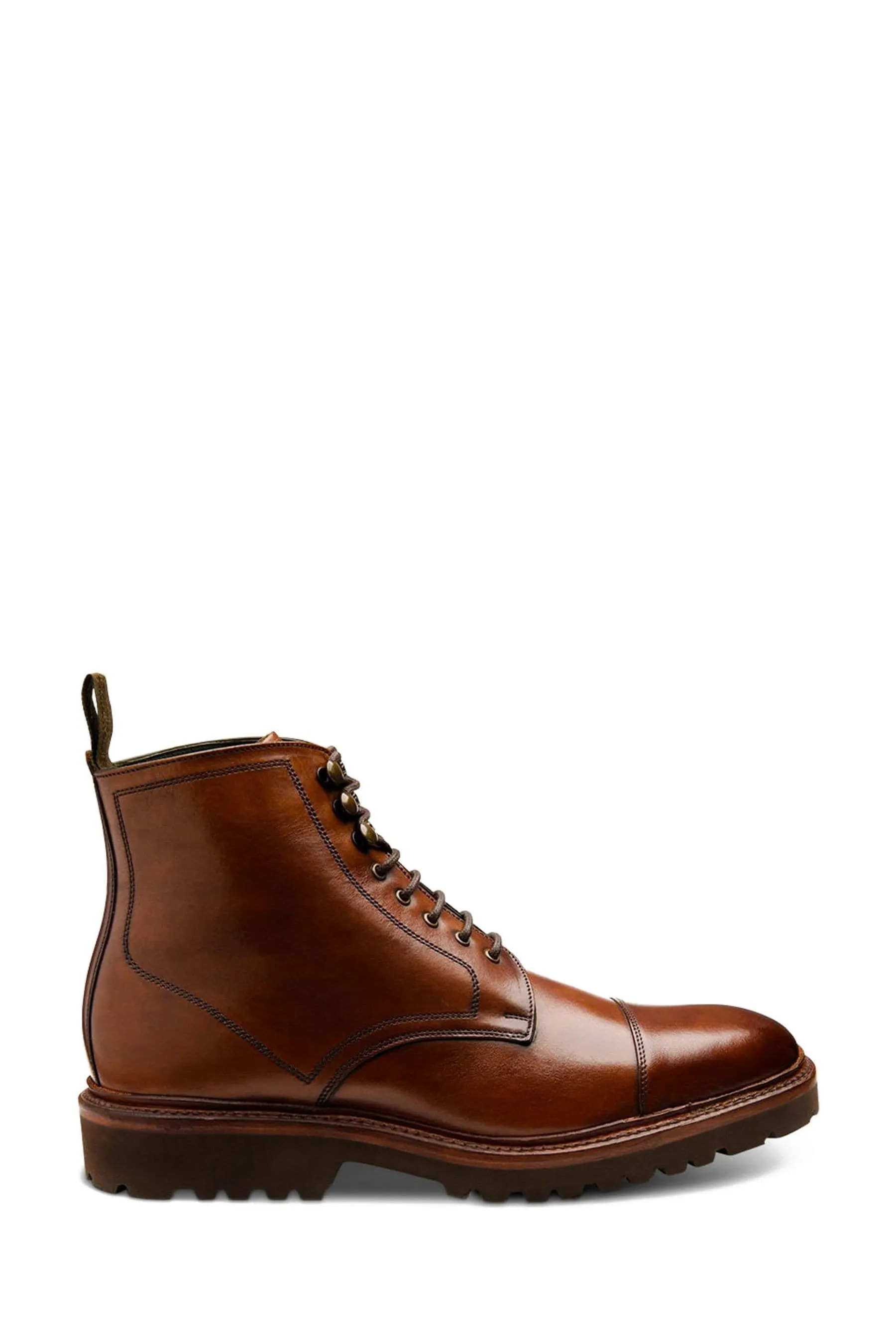 Loake - Cedar - Marrone derby cap toe - Stivali