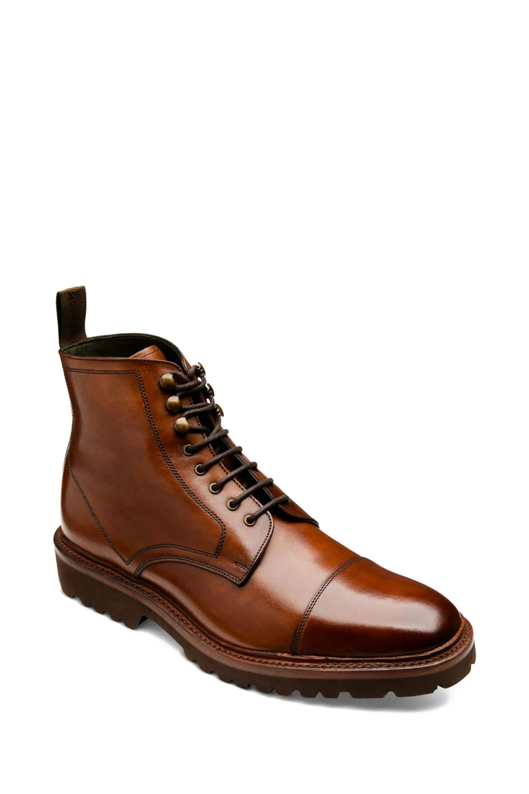 Loake - Cedar - Marrone derby cap toe - Stivali