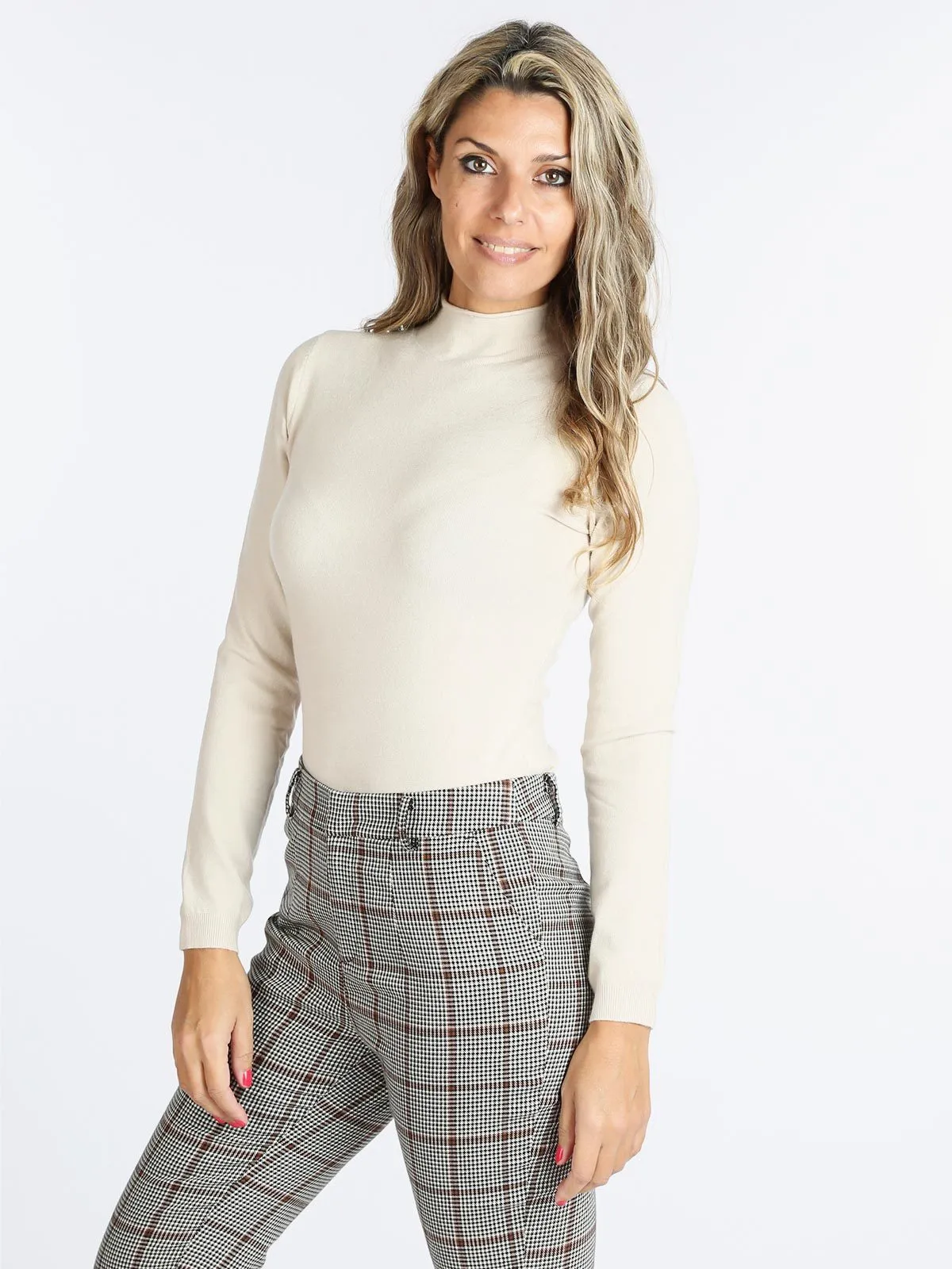 Lois & Pepe Pull col roulé femme