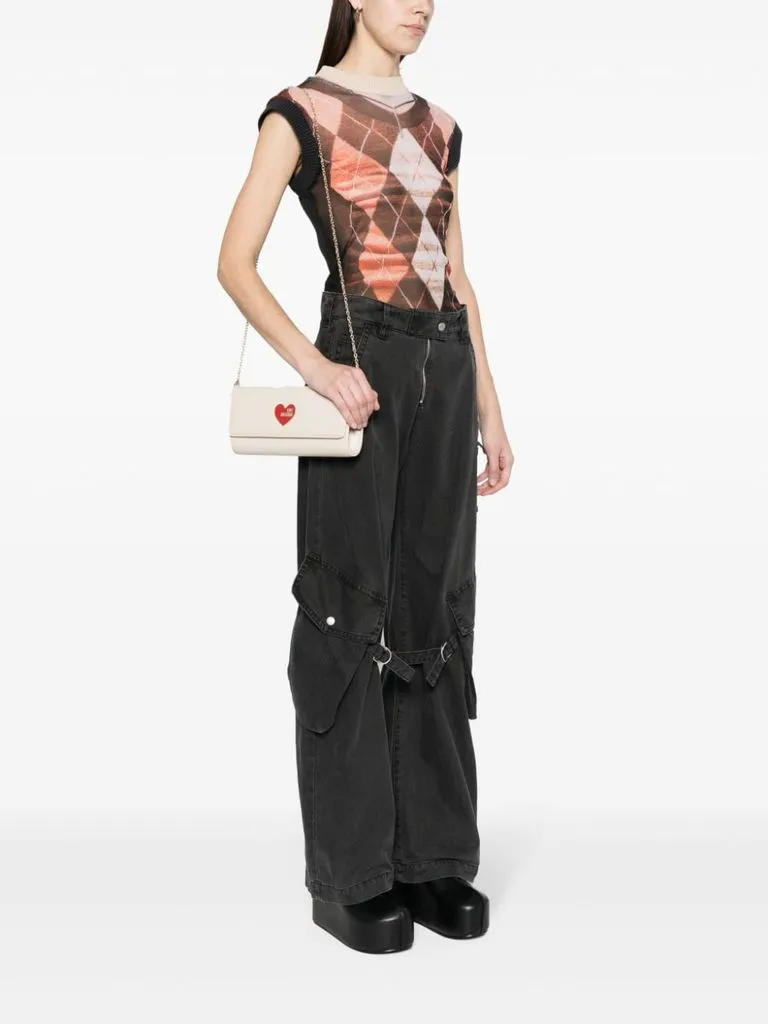 love moschino Borsa logo cuore