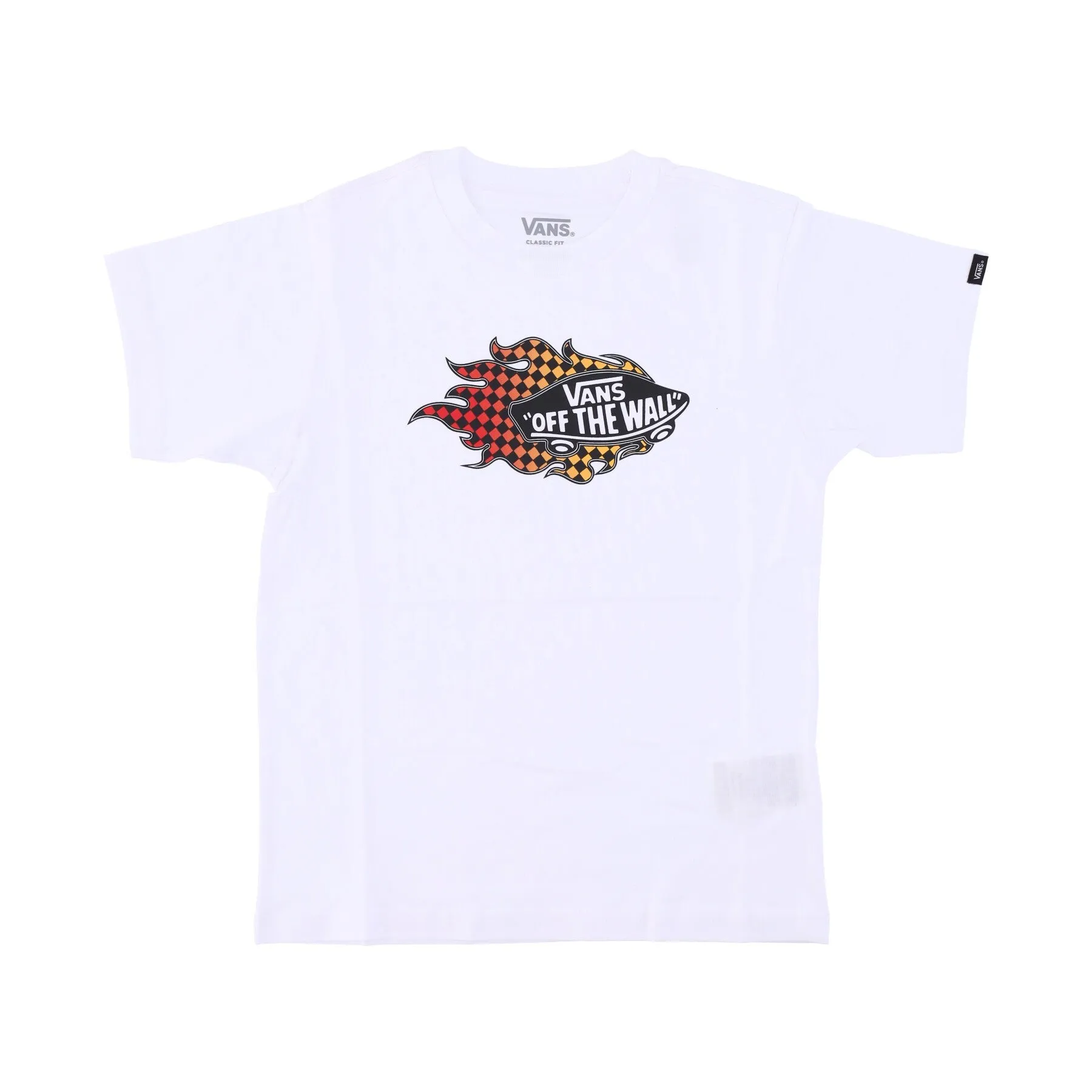 Maglietta Bambino Flame Ss White