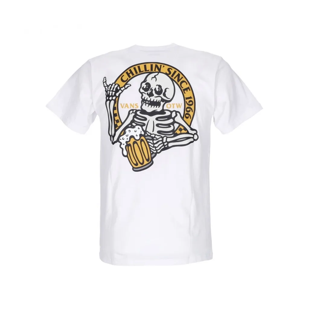 maglietta uomo chillin since 66 tee WHITE
