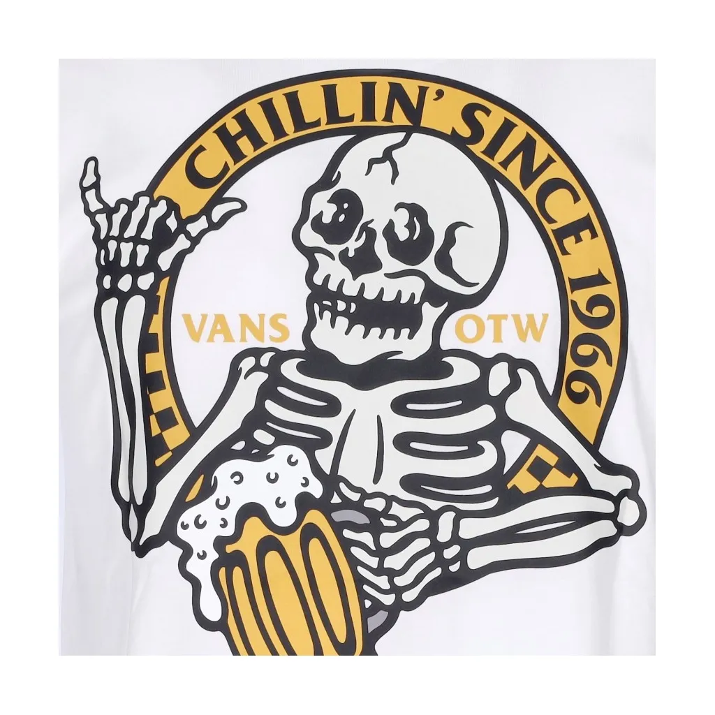 maglietta uomo chillin since 66 tee WHITE