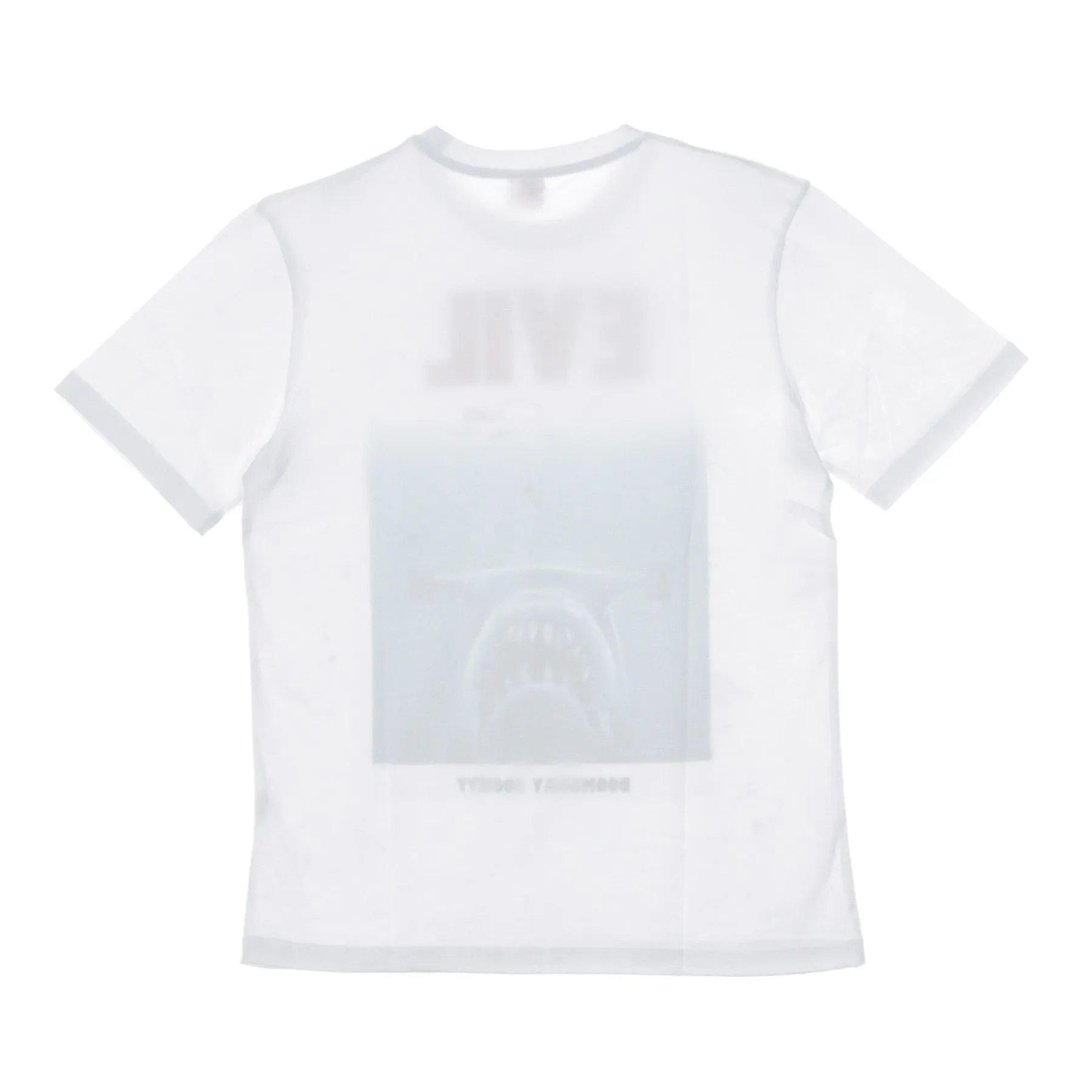 Maglietta Uomo Evil Jaws White