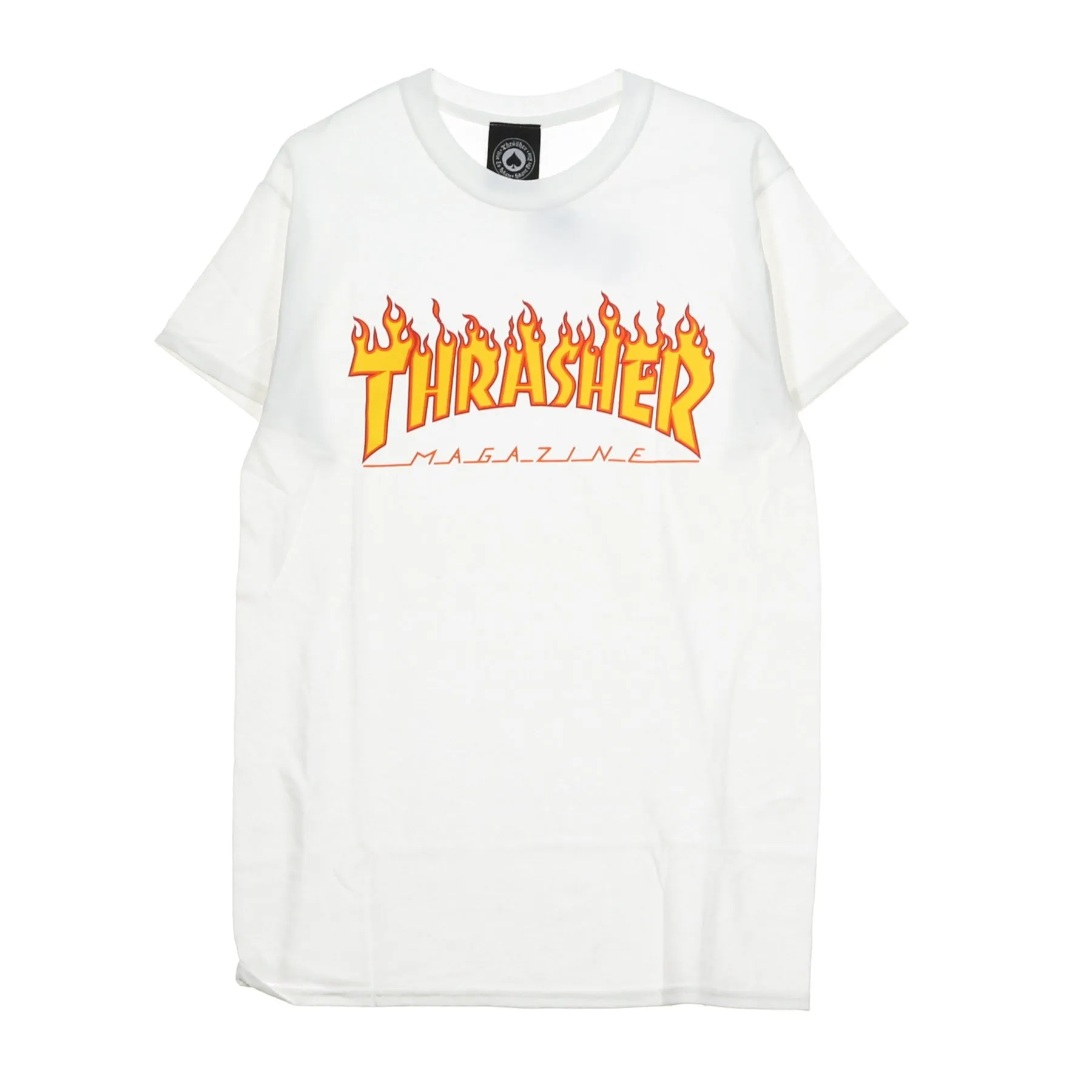Maglietta Uomo Flame Tee White/yellow