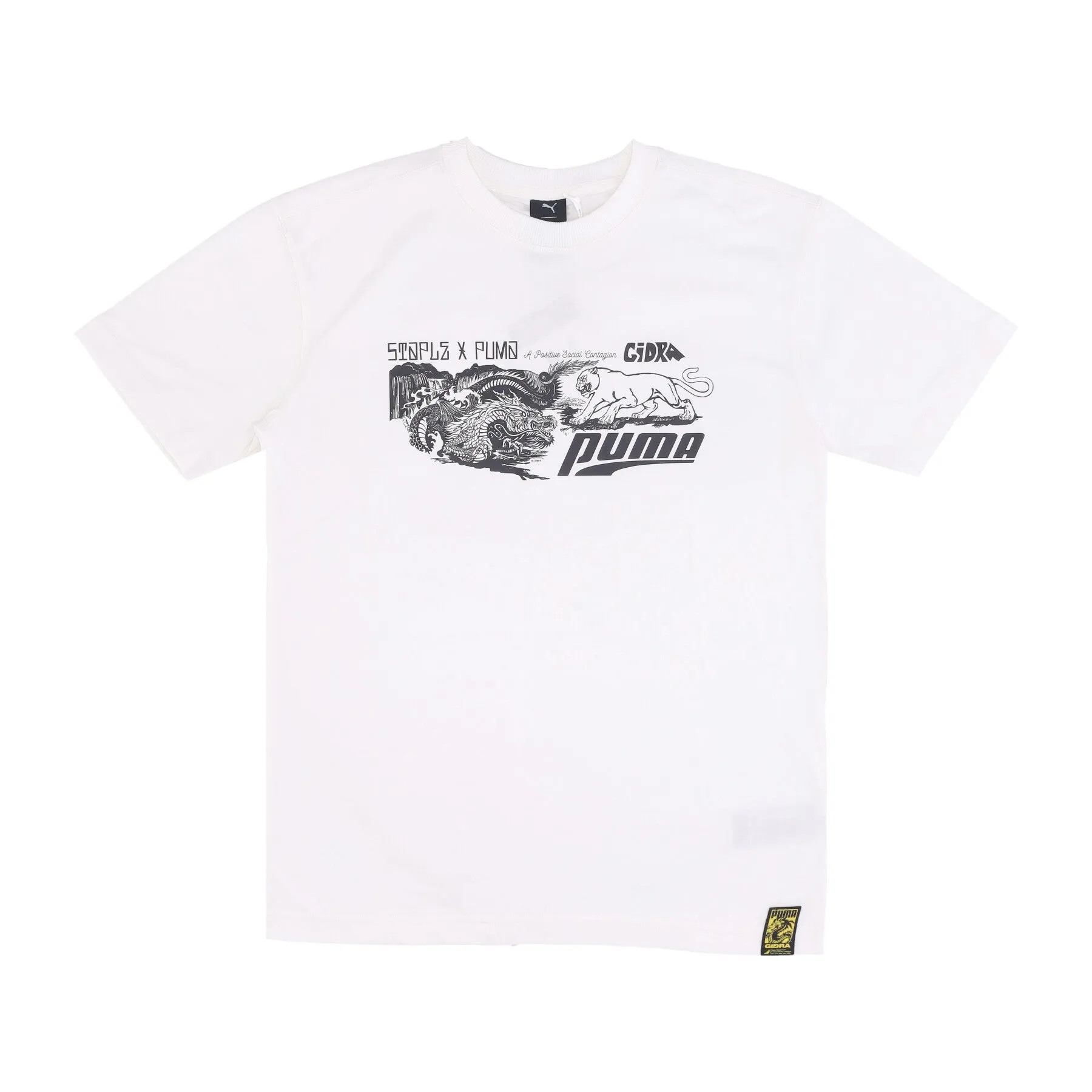 Maglietta Uomo Graphic Tee X Staple Warm White