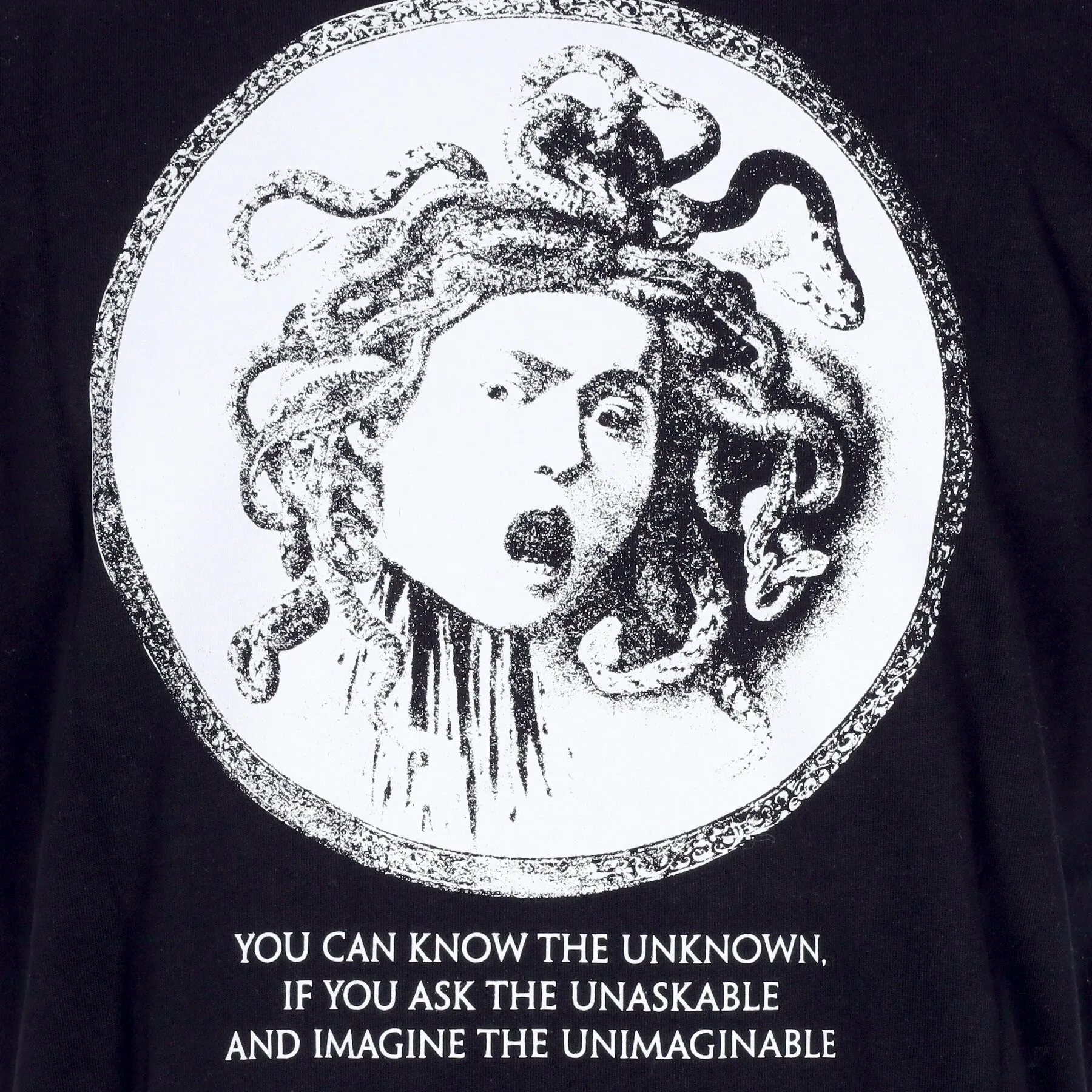 Maglietta Uomo Medusa Tee Black