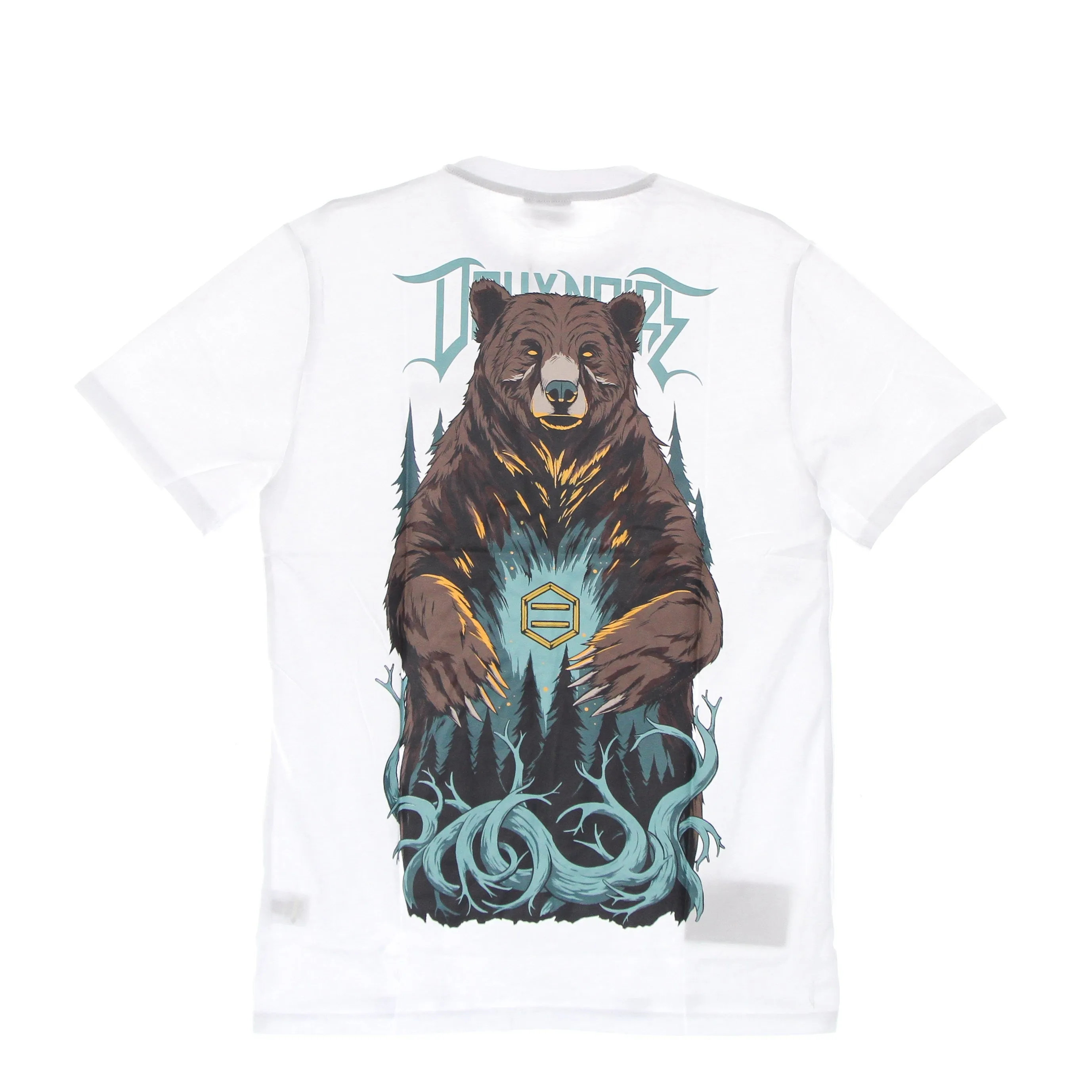 Maglietta Uomo Orso Bruno Tee White