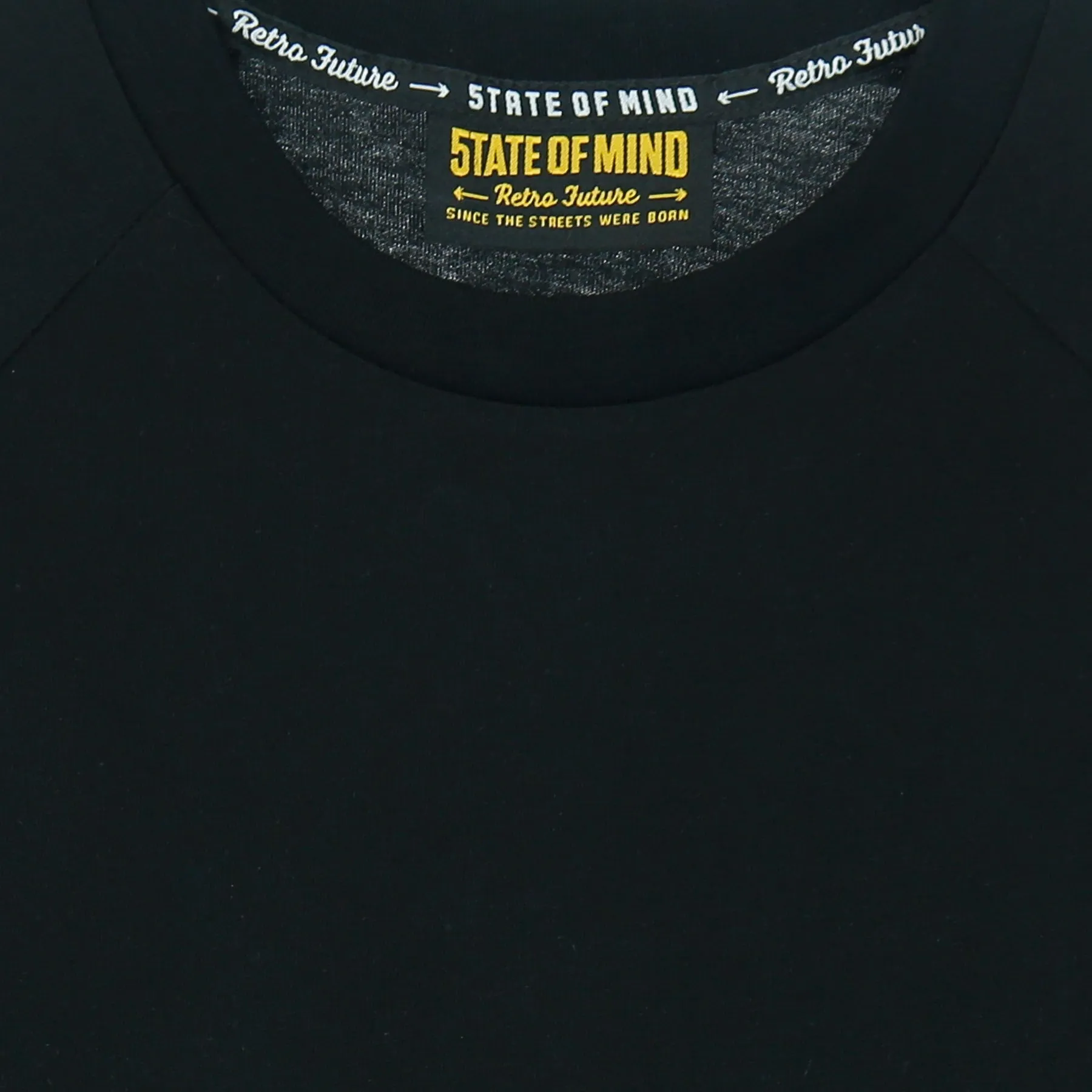 Maglietta Uomo Retrofuture Basic Black