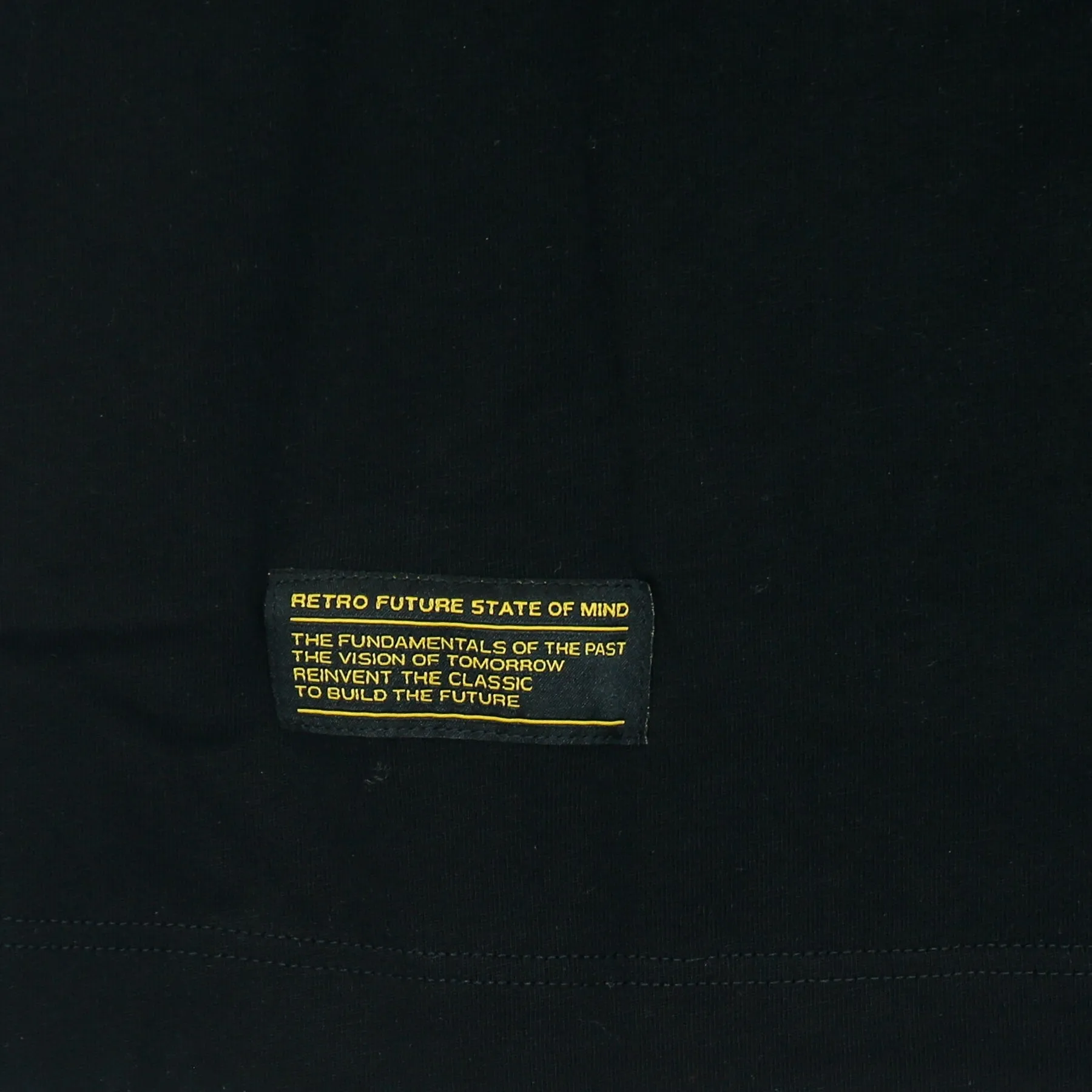 Maglietta Uomo Retrofuture Basic Black