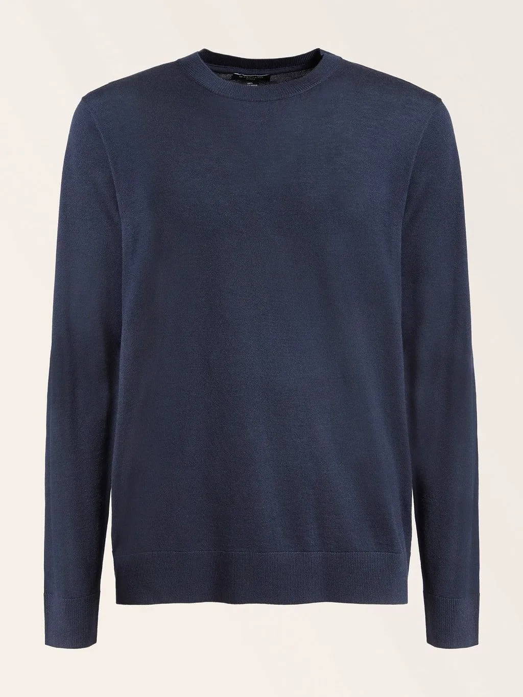 Maglione girocollo in lana marciano