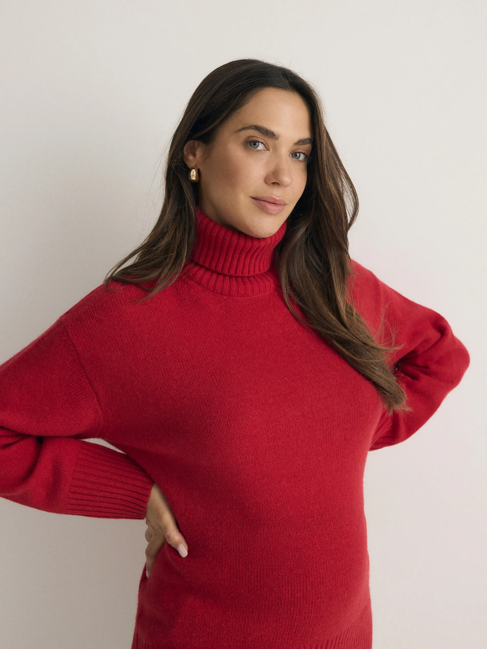 Maglione in misto lana