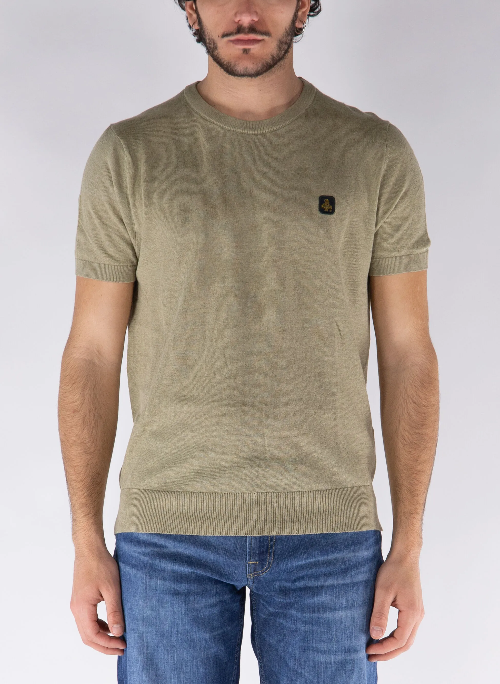 maglione maniche corte sea misto lino