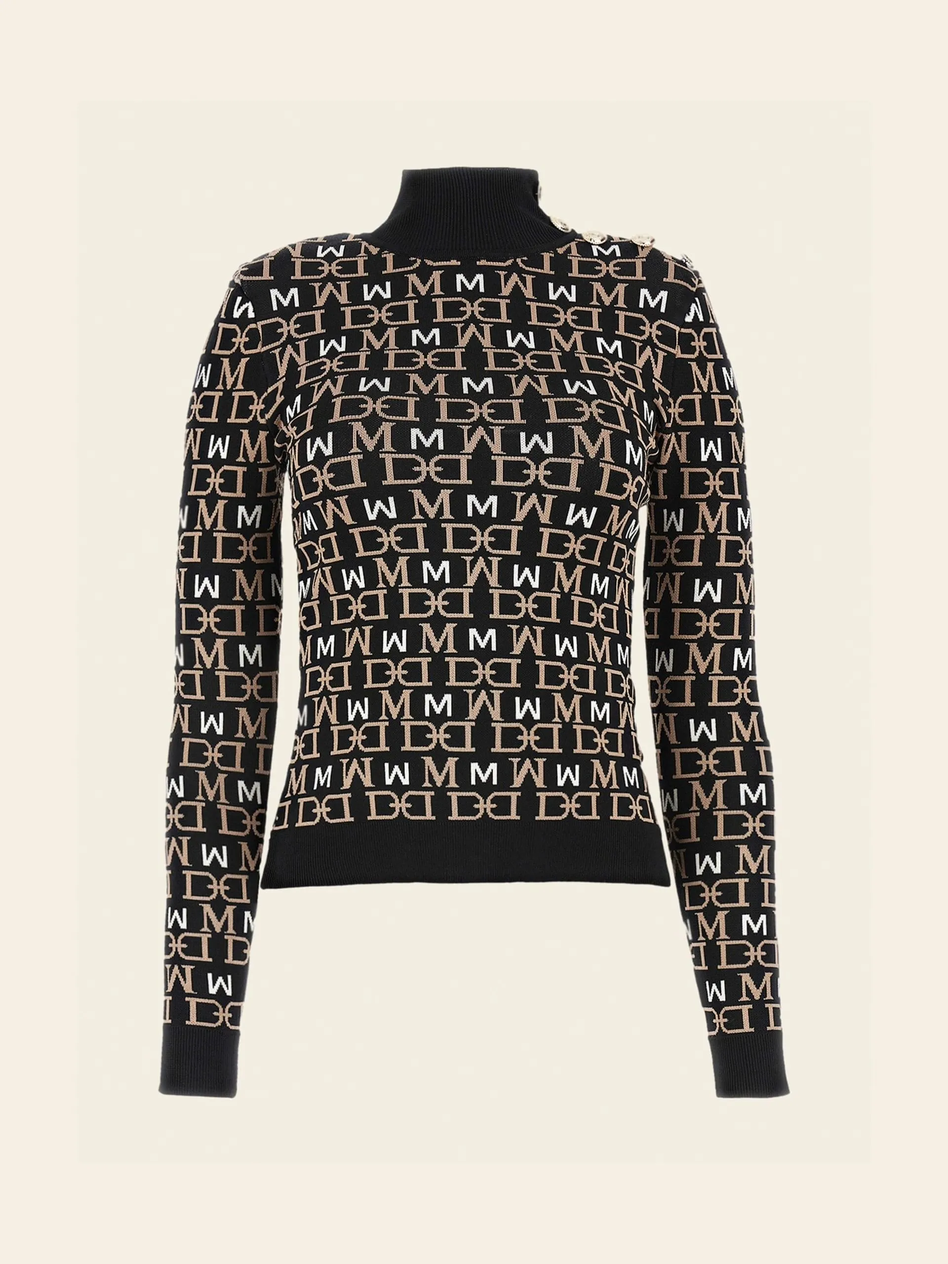 Maglione marciano stampa logo all over