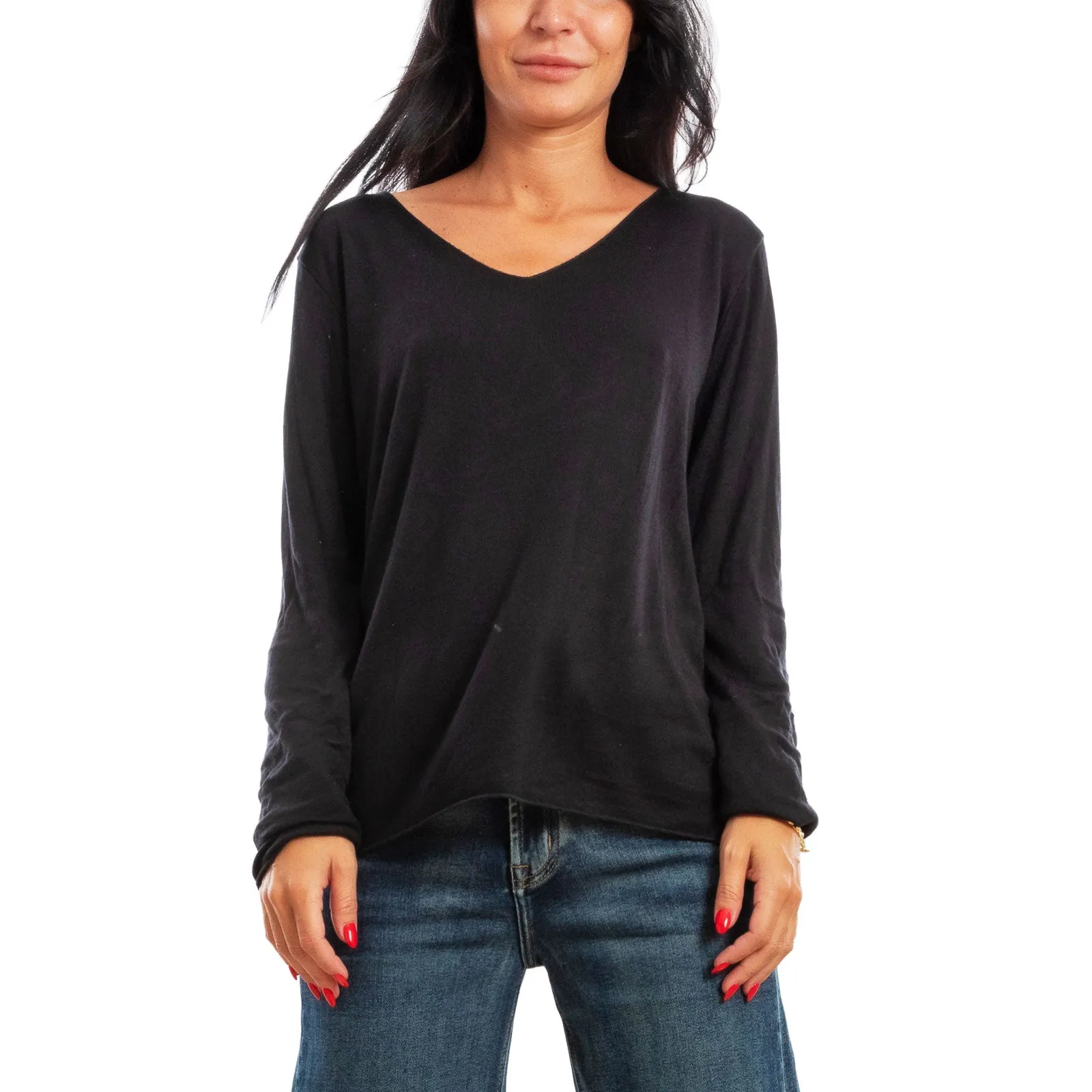 Maglione Scollo V Morbido Invernale Toocool Vb-2025