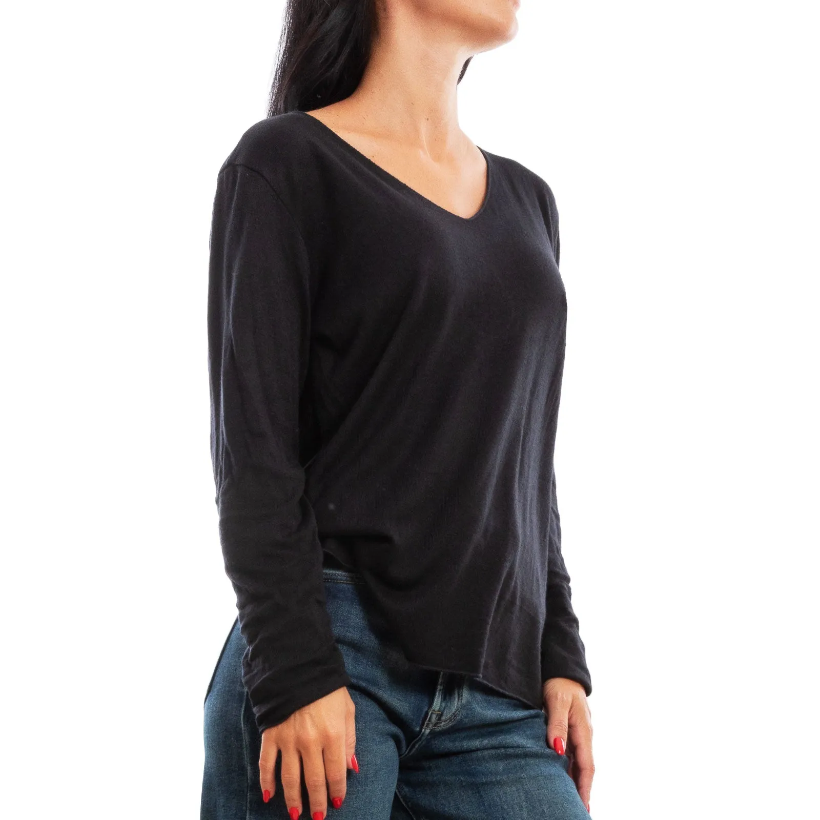 Maglione Scollo V Morbido Invernale Toocool Vb-2025