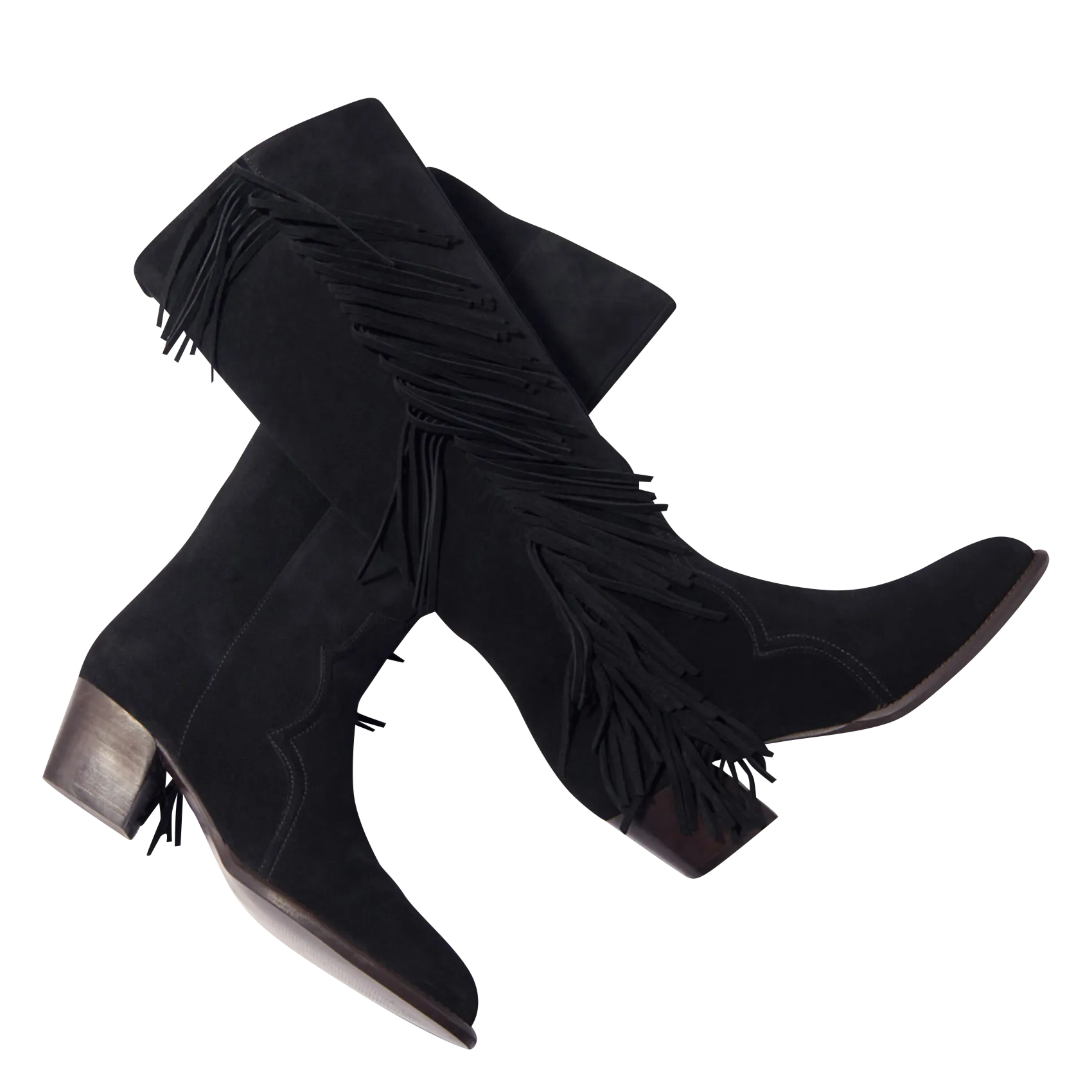  MAJE   Stivali in pelle | Nero