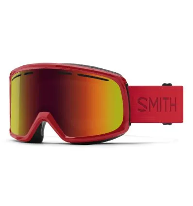 Maschera da sci Smith Range (Lava - specchio rosso Sol-X)