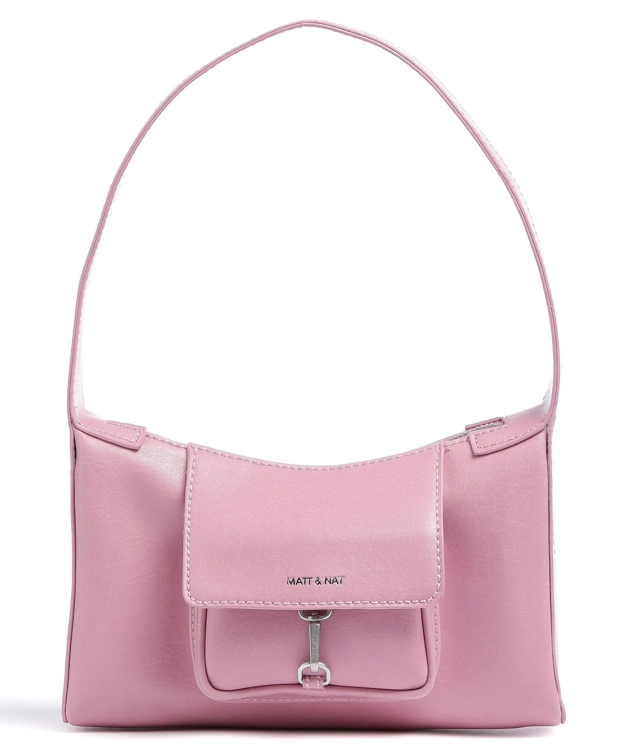  Matt & Nat Vintage Loti Borsa a spalla pelle sintetica rosa  