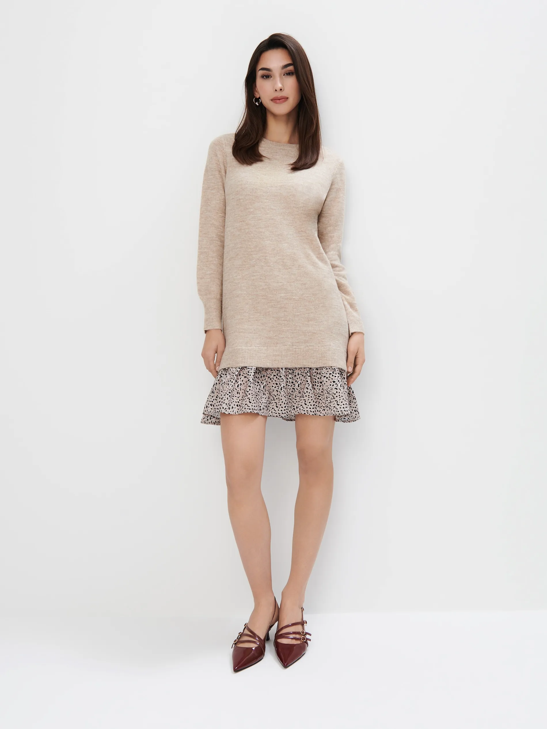 Mini abito a maglione