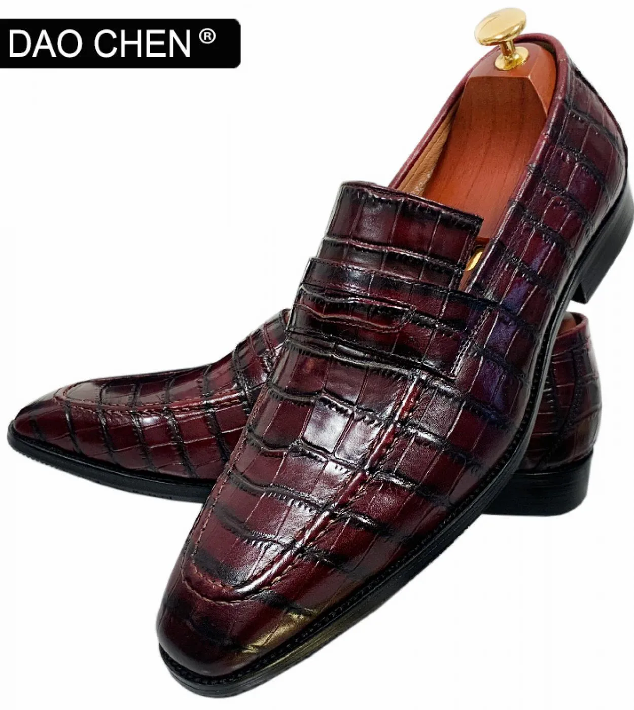 Moda uomo scarpe di lusso rosso nero Christian Louboutin scarpe mens mocassini di lusso