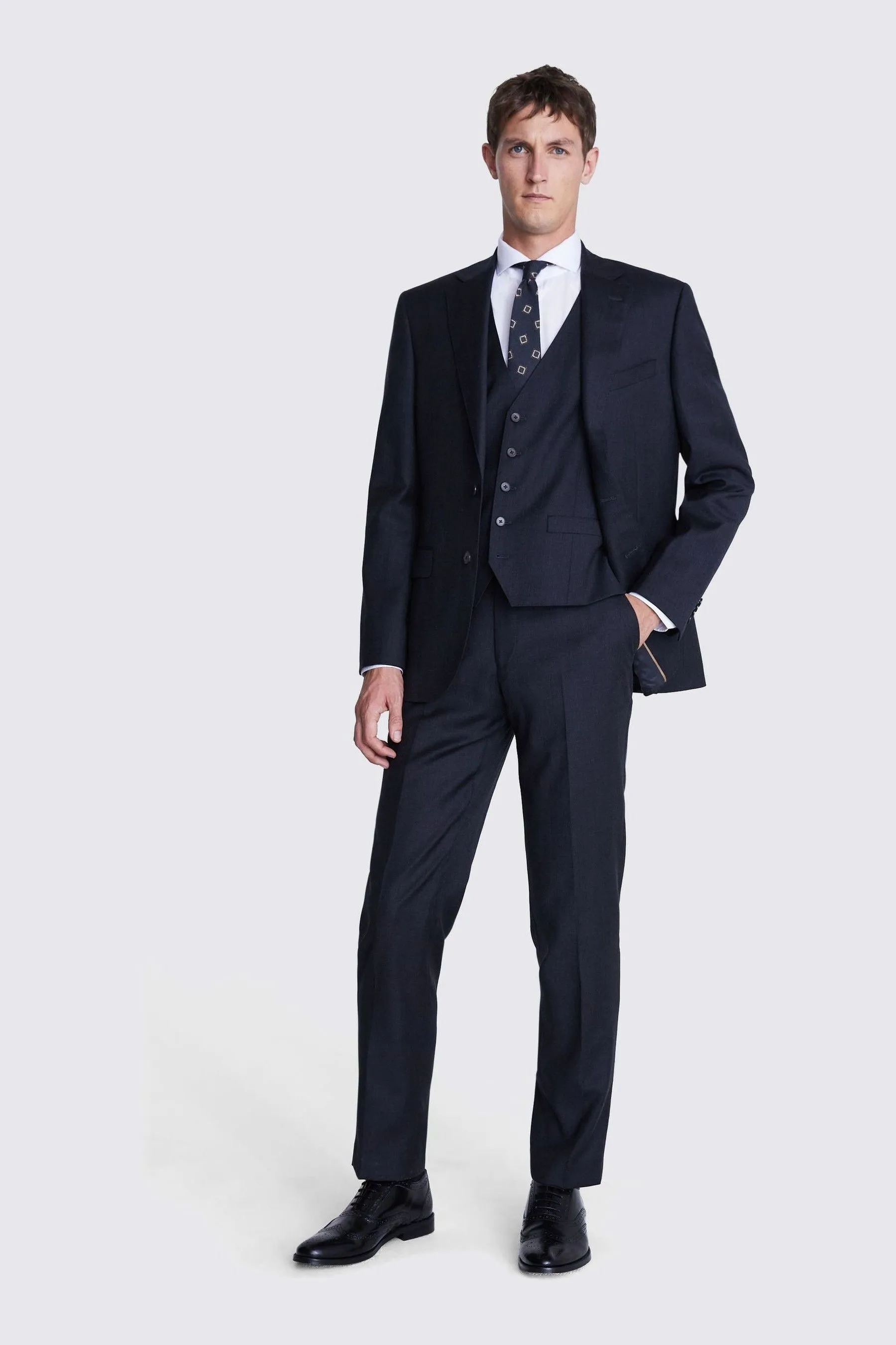 MOSS regular  - Giacca in twill