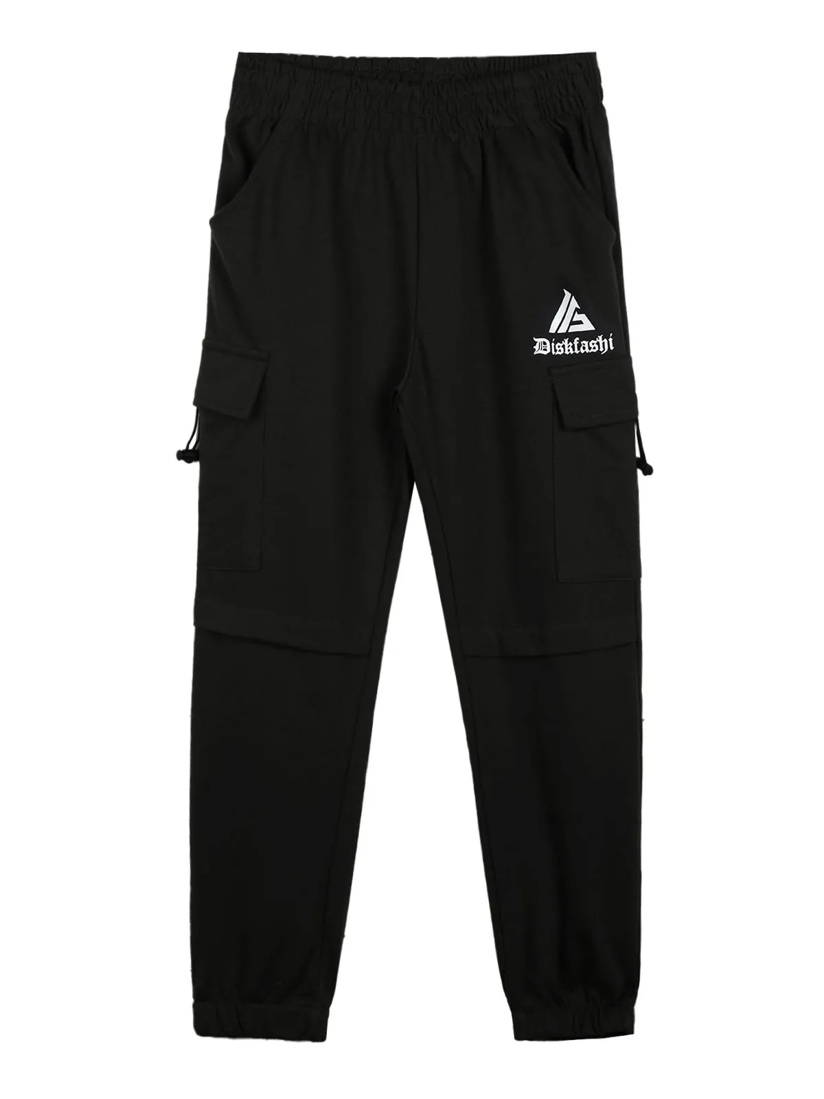 Mr Jek Pantalon de sport garçon avec grandes poches et revers