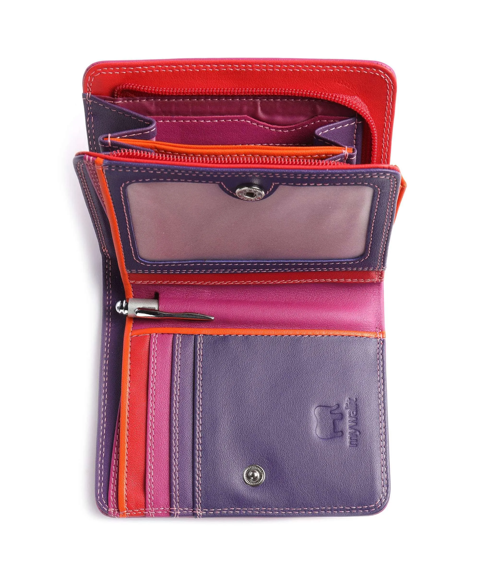  Mywalit Portafoglio pelle magenta  