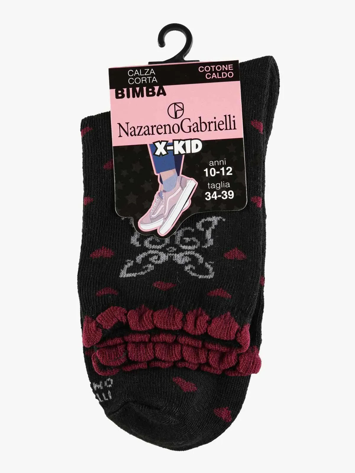 Nazareno Gabrielli Chaussettes courtes en coton chaud