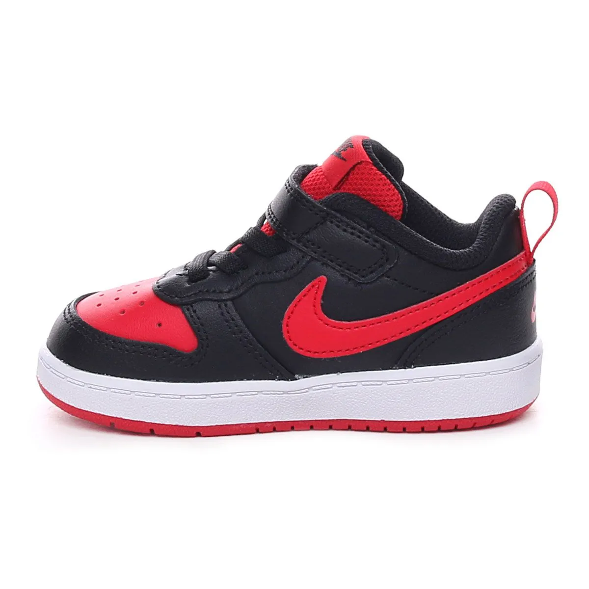 Nike Court Borough Low 2 Bambino Rosso Nero