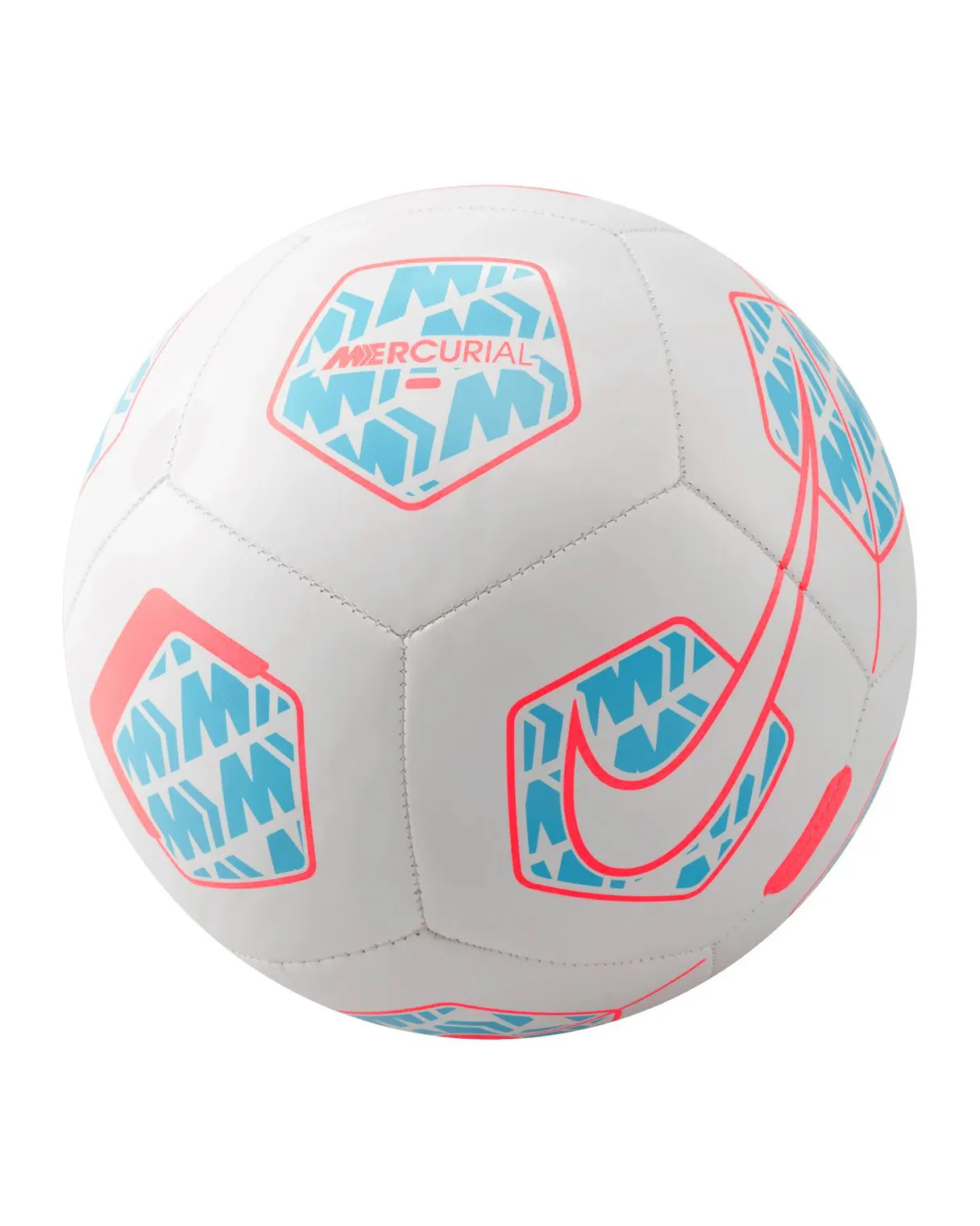 NIKE - Pallone bianco con dettagli azzurri e rosa - MERCURIAL                                            Previous productNIKE - 
