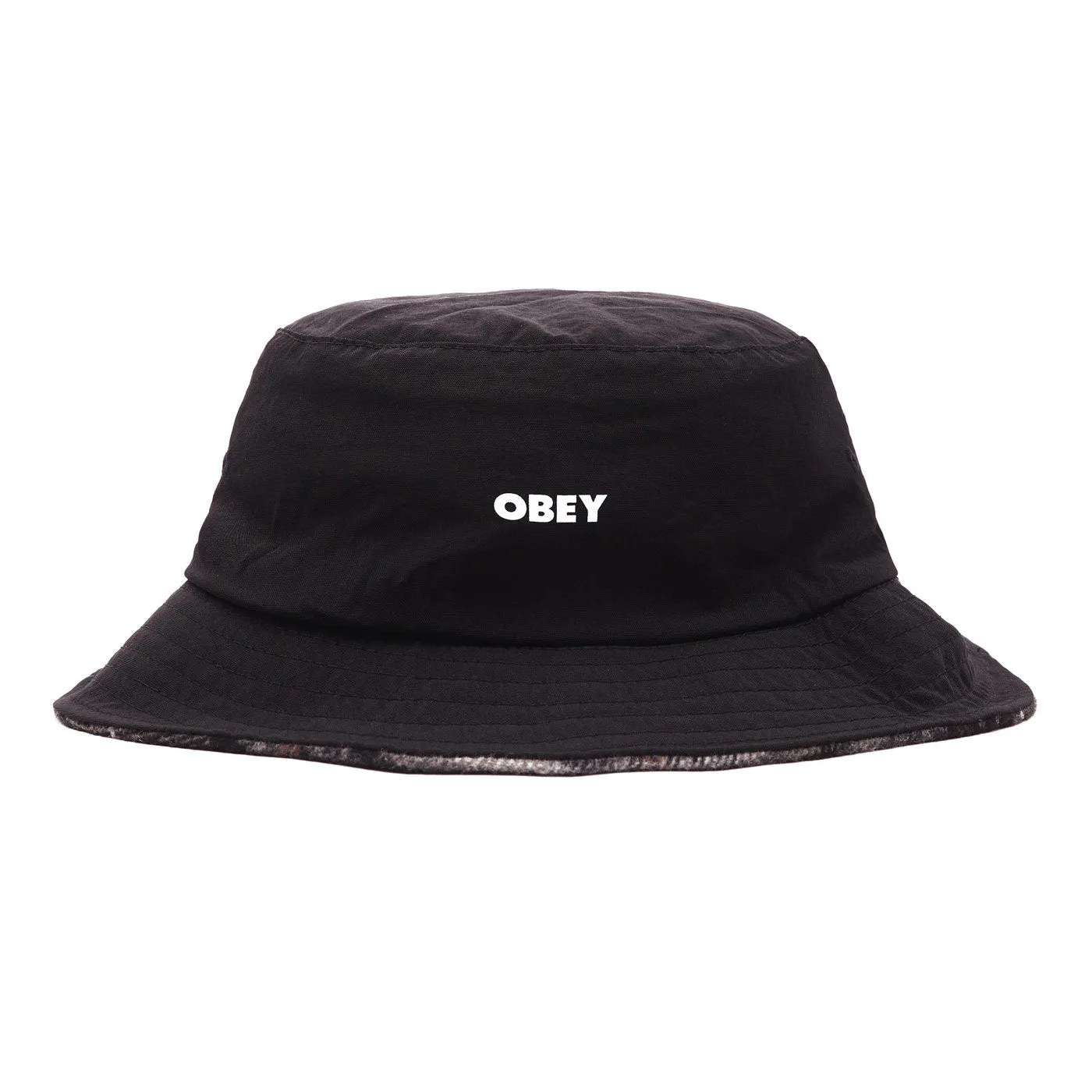 Obey Sam Reversible Bucket Hat 1005220057 black multi