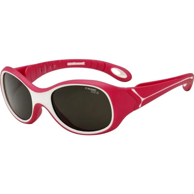 Occhiali Cébé S'kimo (Rasperry White Matte - Zone Blue Light Grey cat 3) Baby